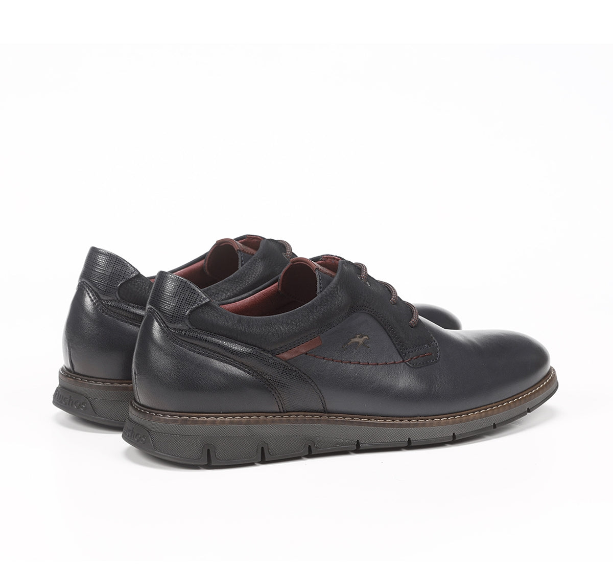Fluchos Kiro F0979 chaussure ville bleue homme cuir