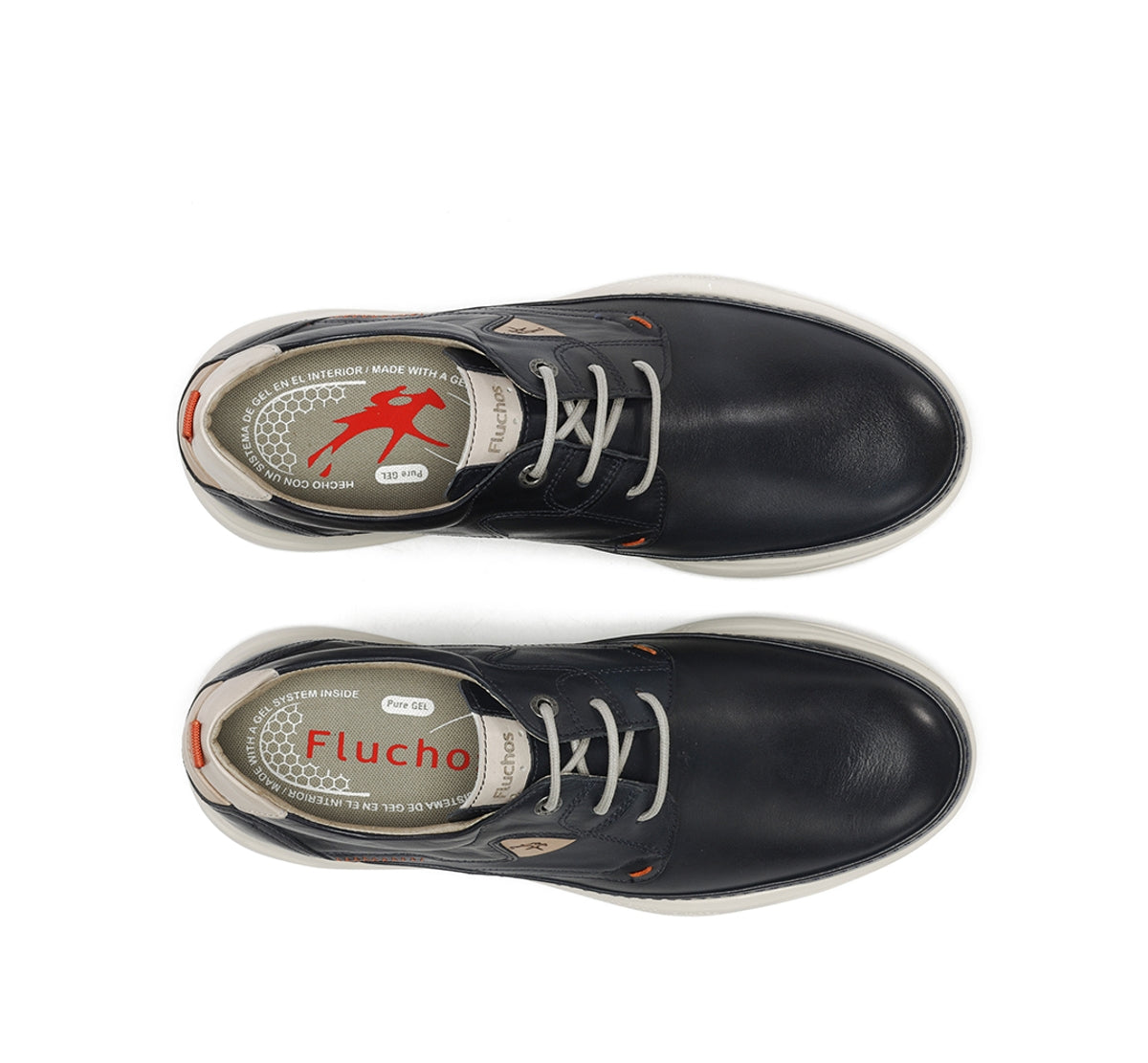 Fluchos Kadir F2443 Chaussures Bleu Homme Légères