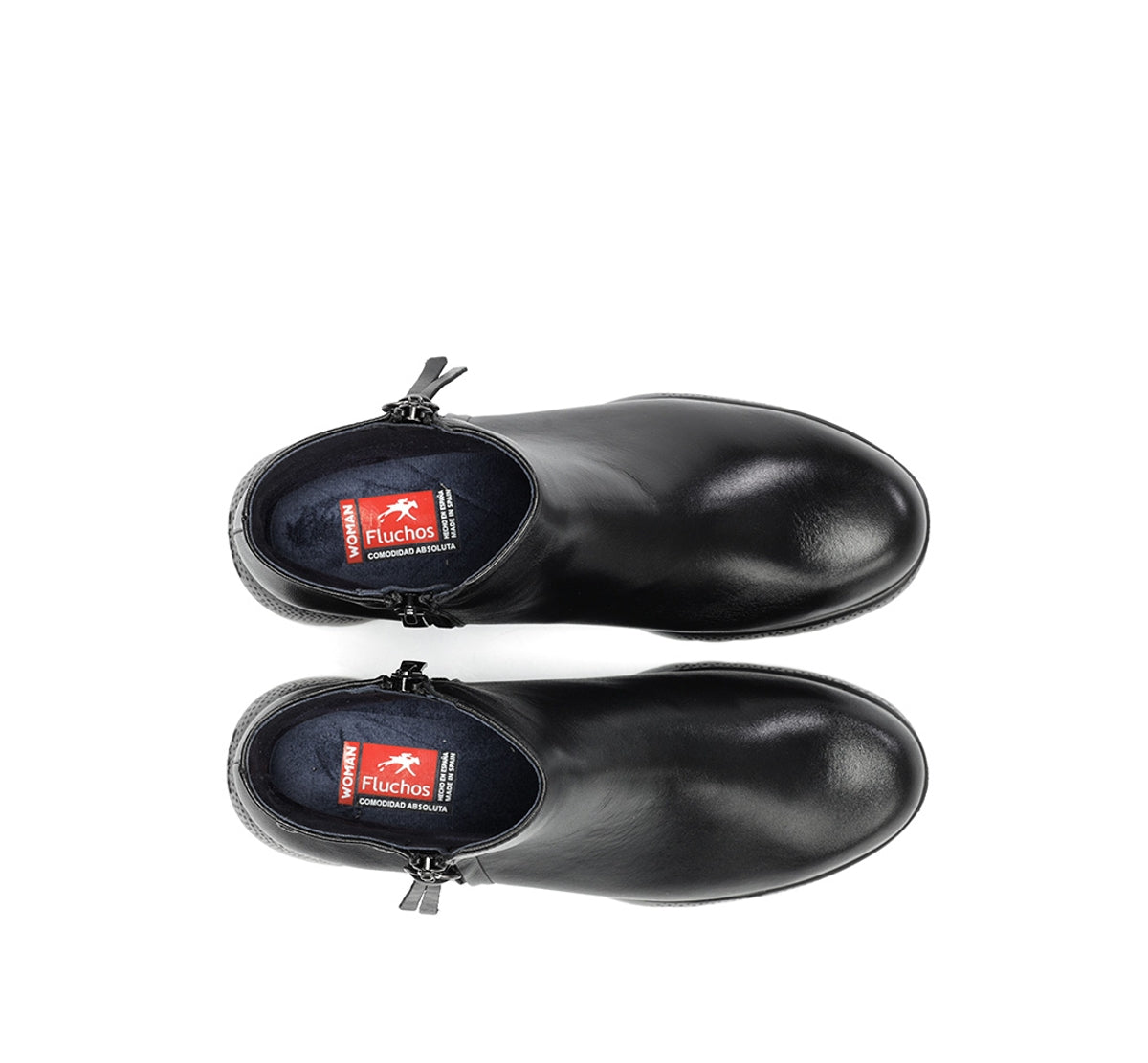 Fluchos Live F2100 bottines noir femme cuir