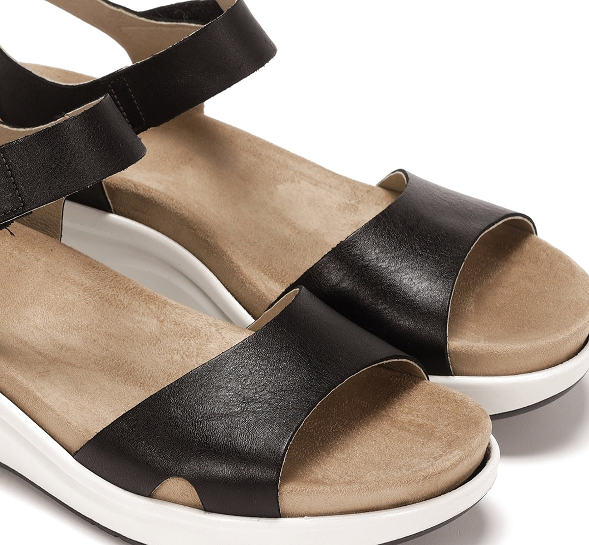 Fluchos Yagon F1475 sandale femme noire