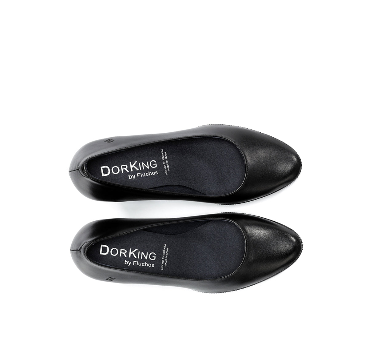 Dorking by Fluchos Blesa D5794 escarpin noir cuir
