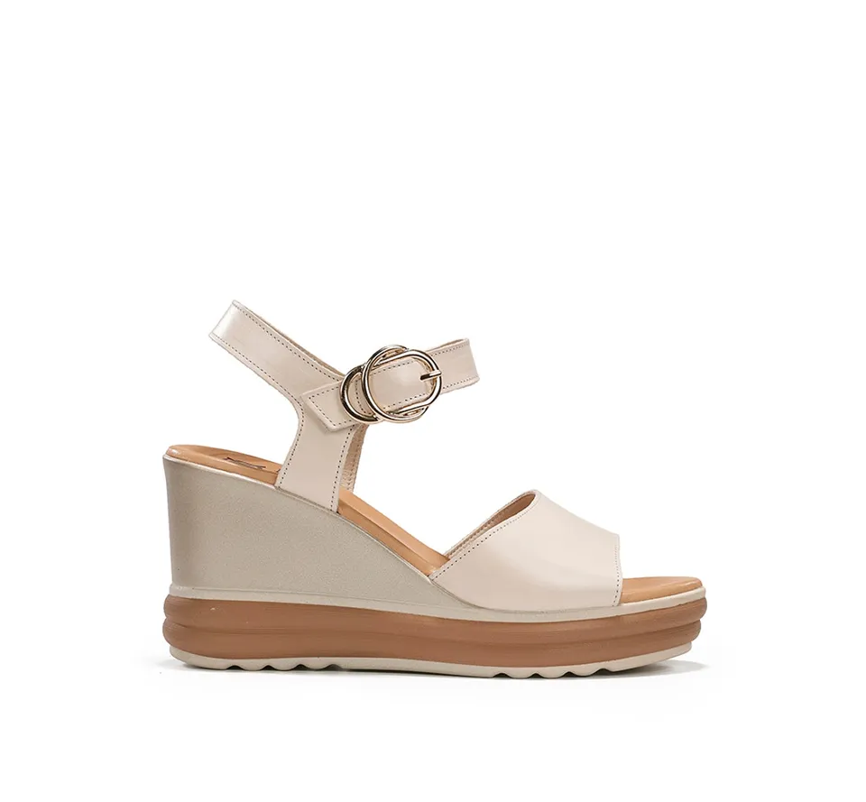 Dorking by Fluchos Diane D9696 sandales femme taupe