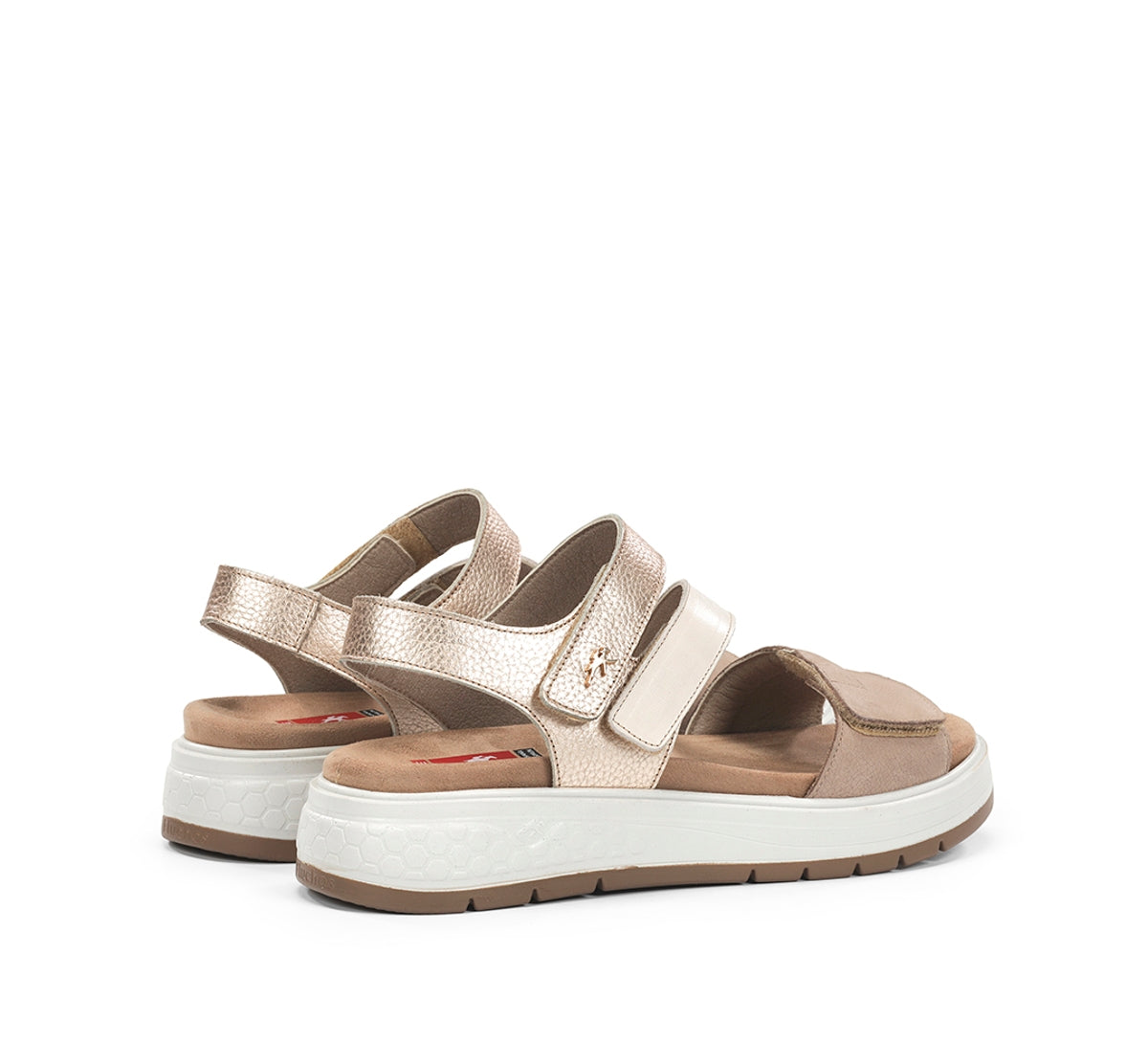 Fluchos Street F2165 sandale taupe femme cuir