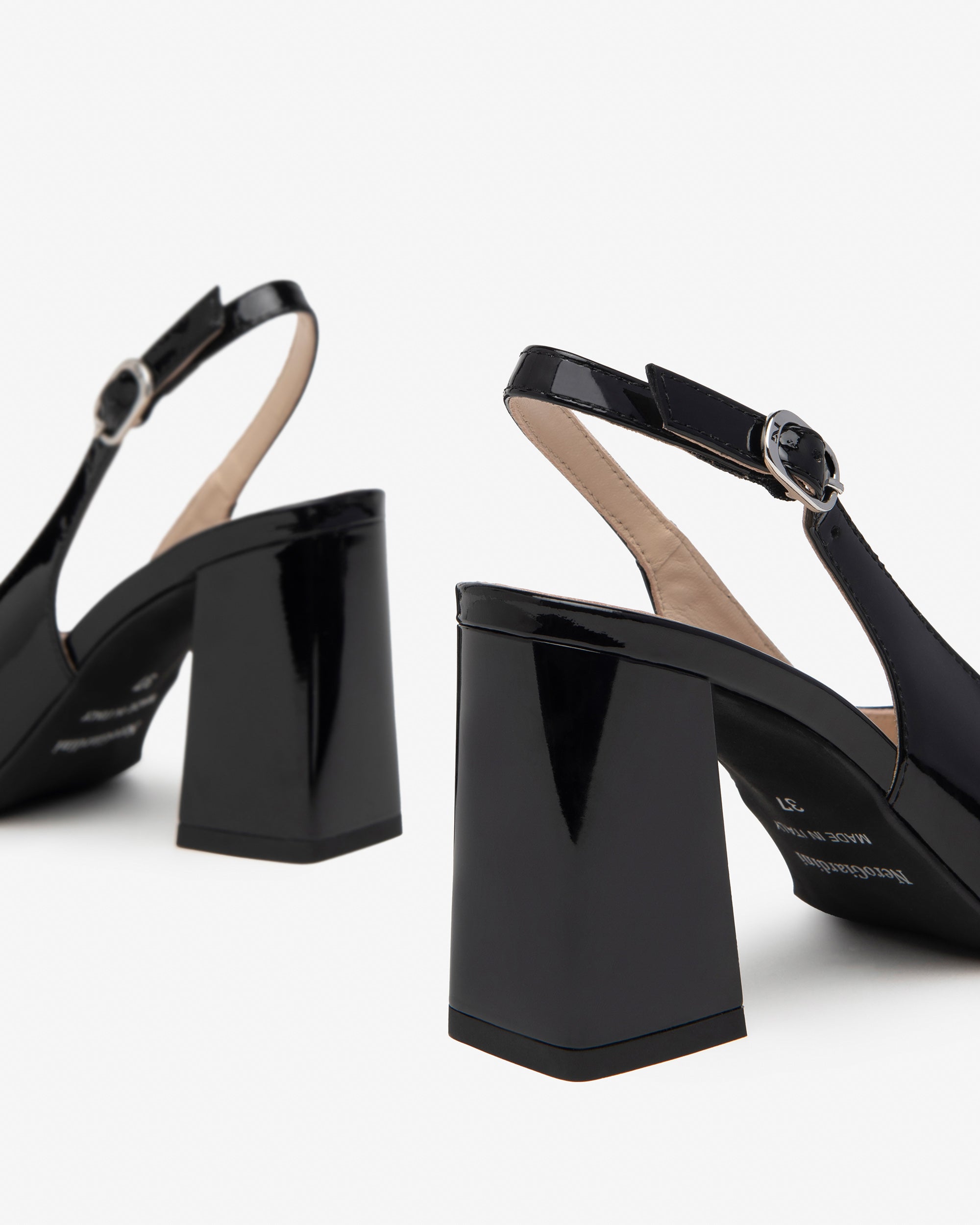 Nero Giardini Décolleté slingback cuir escarpins pointure 38