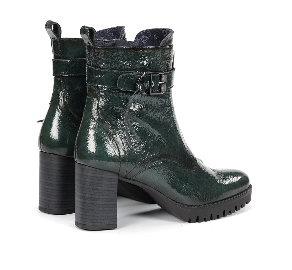 Dorking by Fluchos Evie D9163 bottines vert femme talon