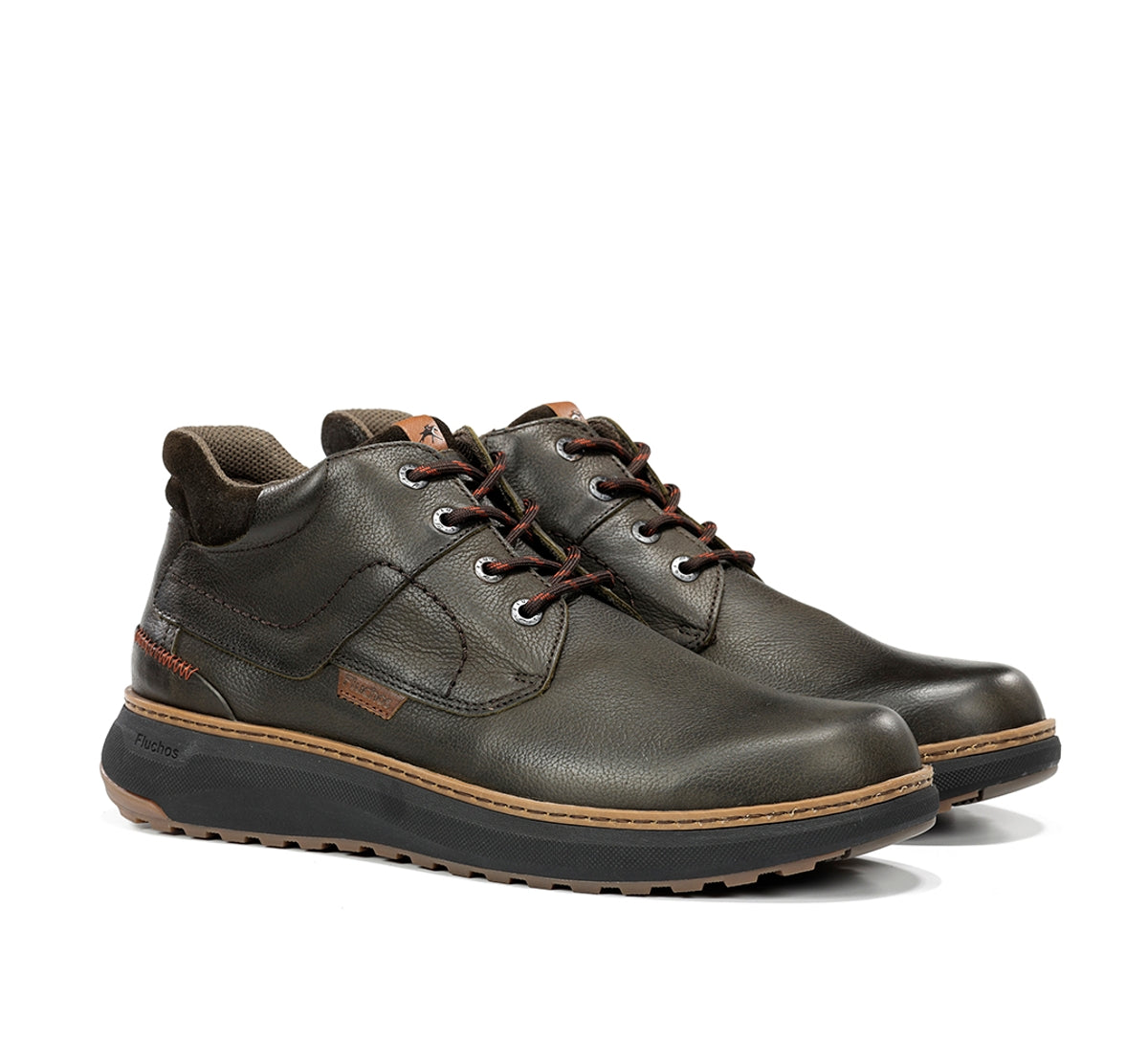 Fluchos Wildford F2536 bottine verte cuir homme