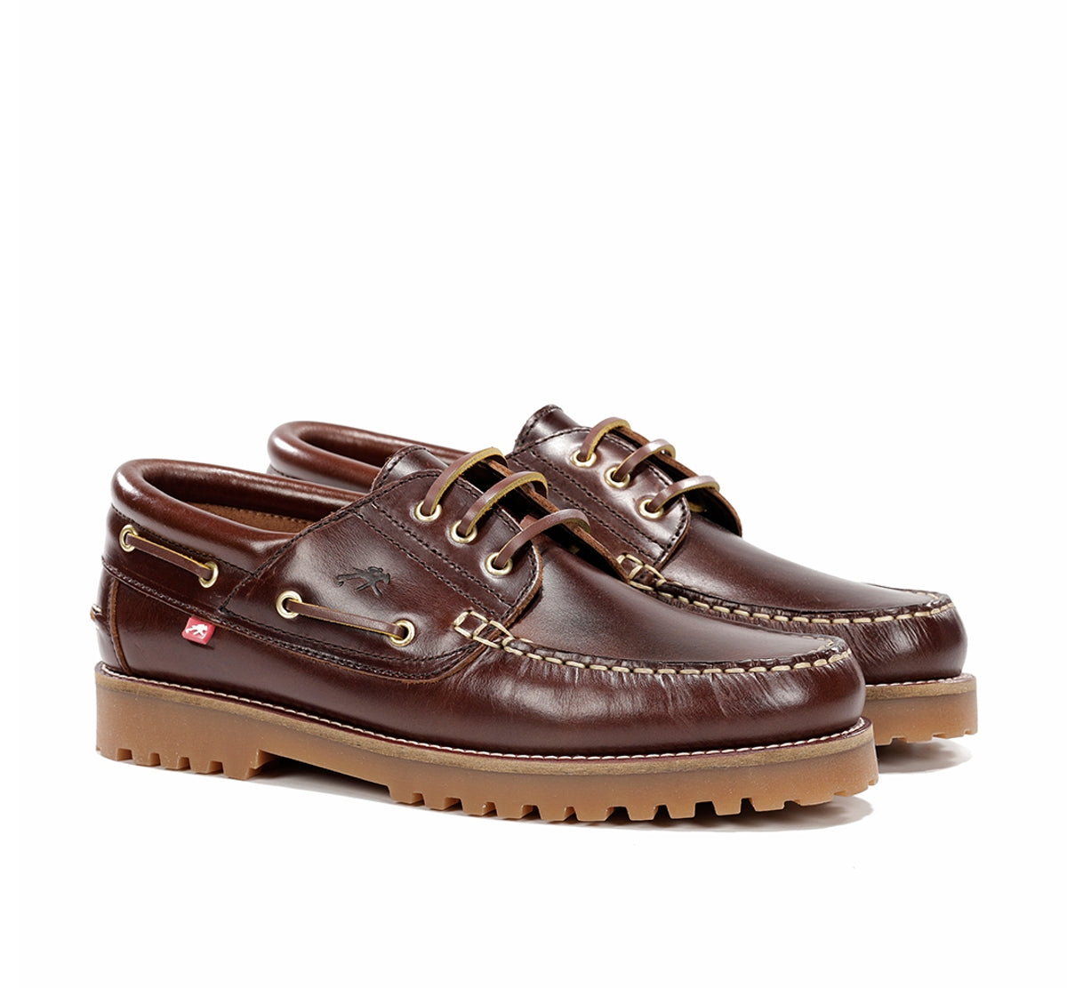 Fluchos Scott F0054 Chaussures Bateau Homme Marron