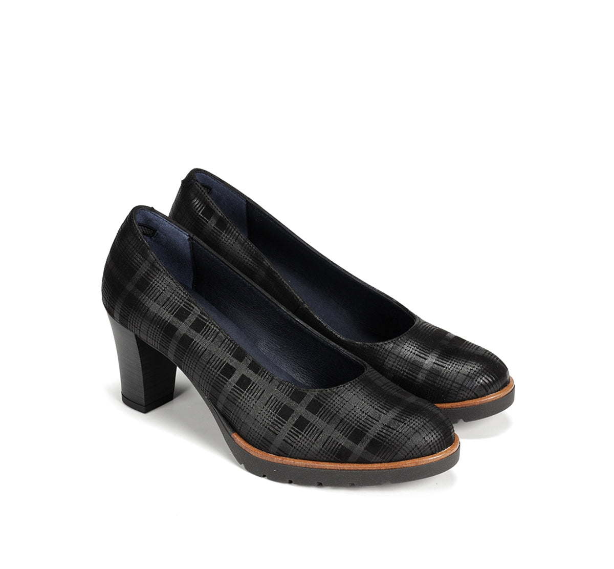 Dorking Opium D7976 escarpin noir femme cuir