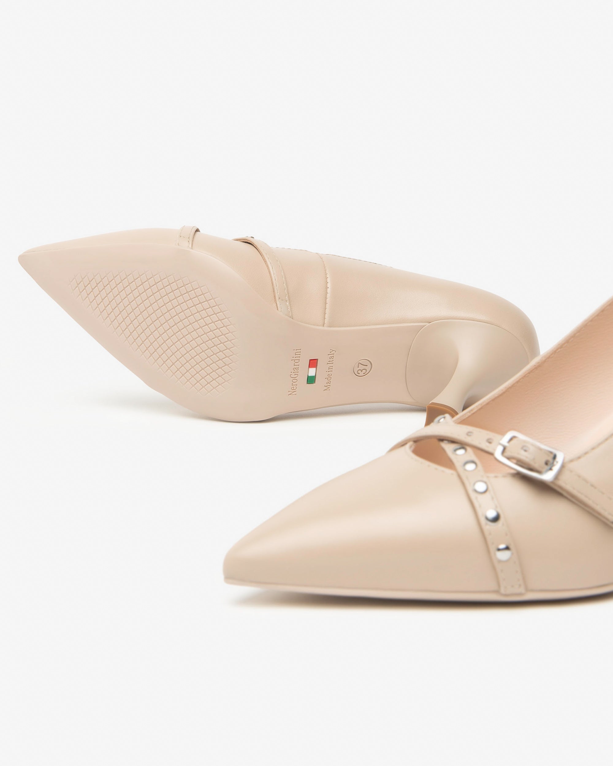 Nero Giardini Décolleté Escarpins Femme Cuir Talon 75mm