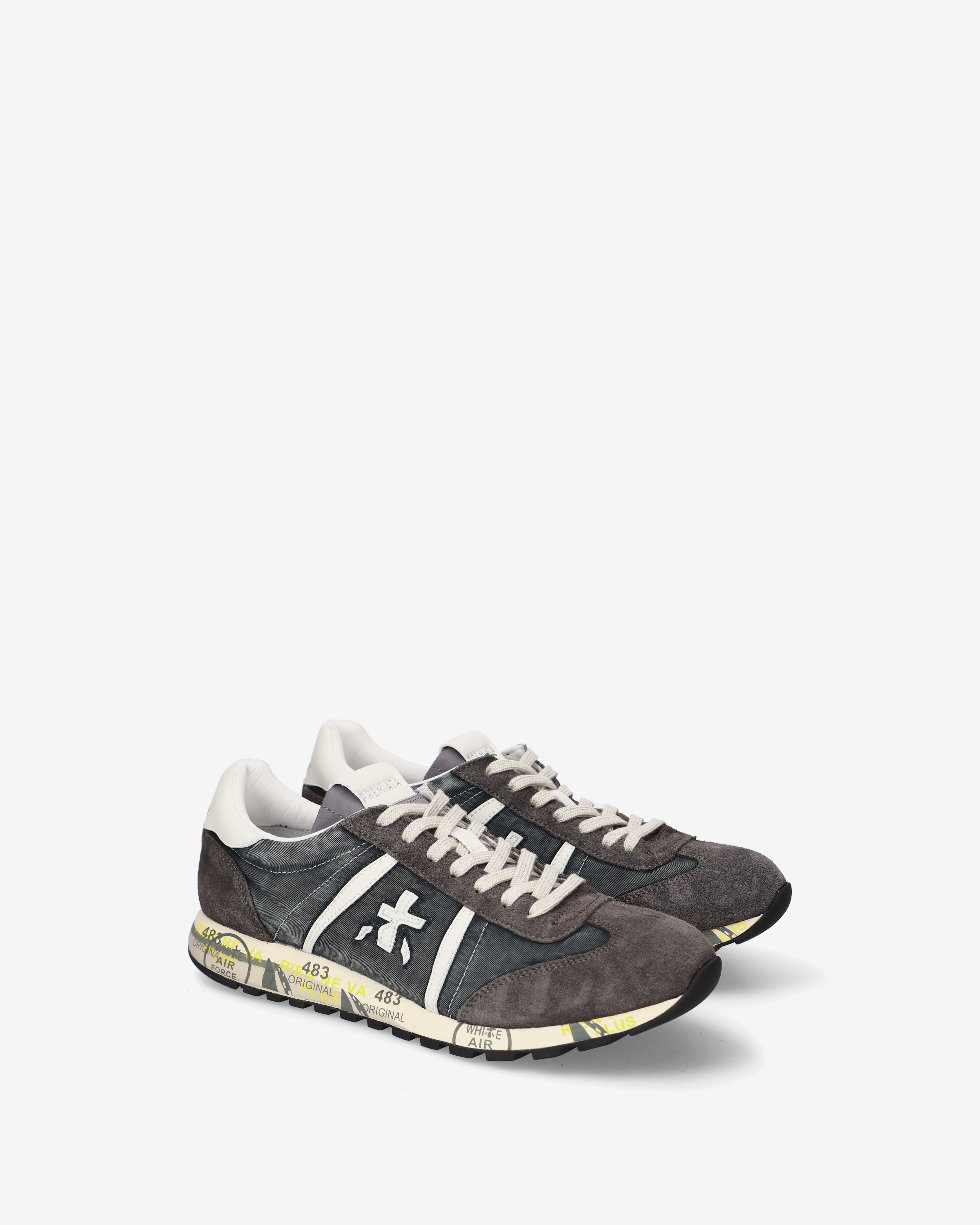 Premiata Lucy 8405 sneakers tissu gris homme