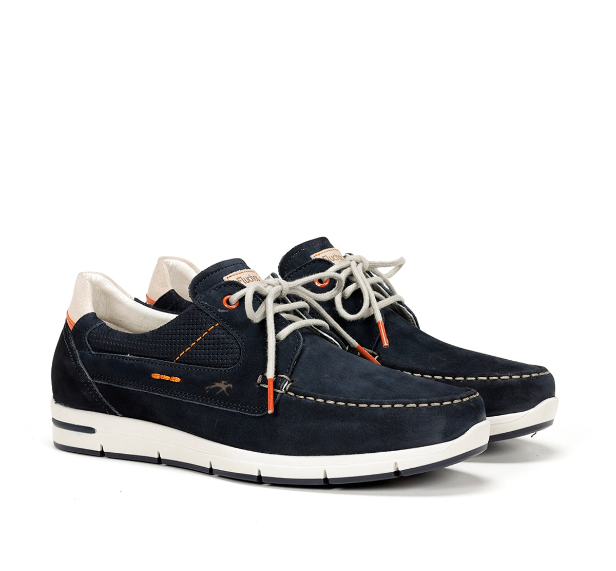 Fluchos Yannic F1695 chaussure homme bleu lacets