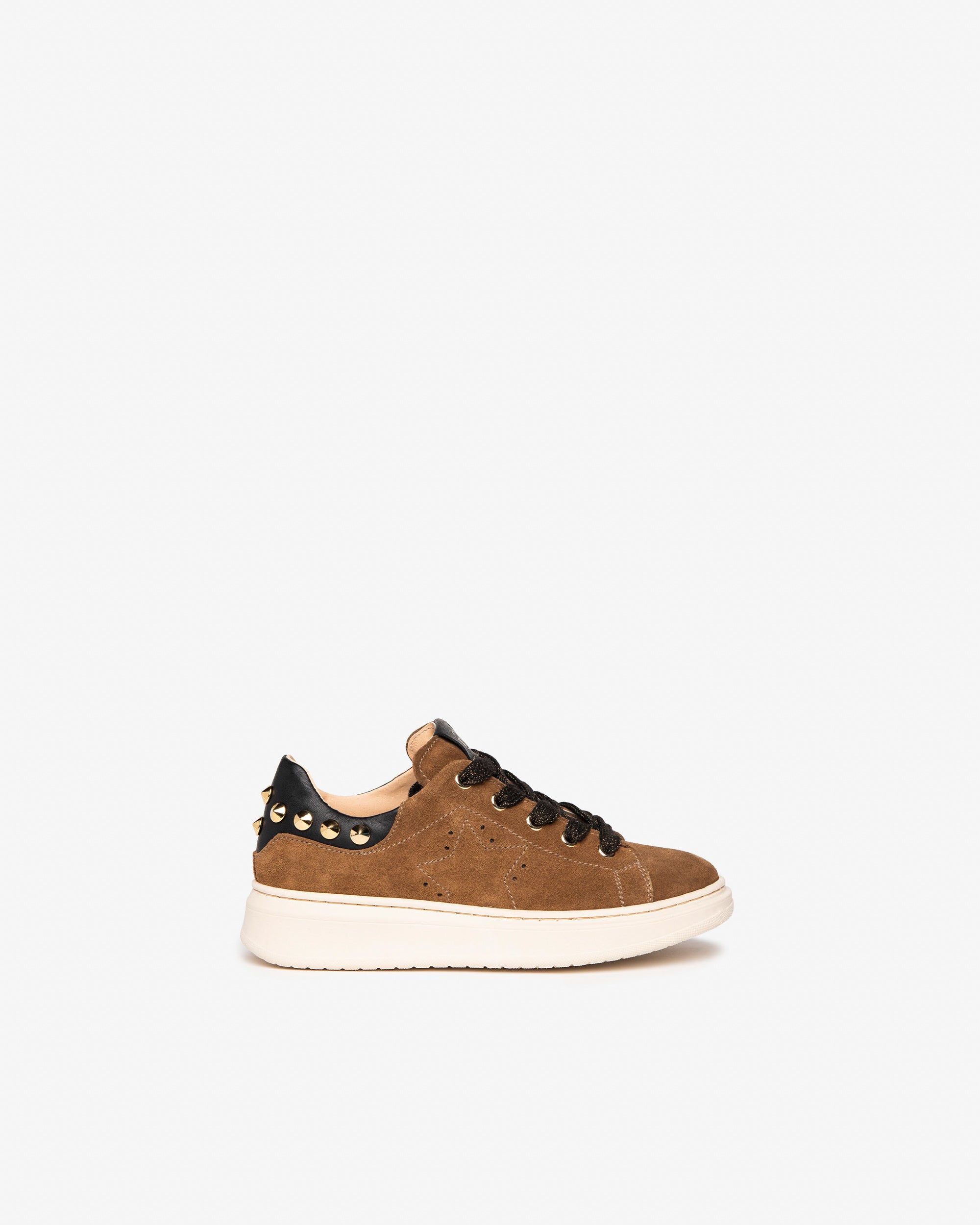 Nero Giardini Sneakers baskets fille ado cuir daim