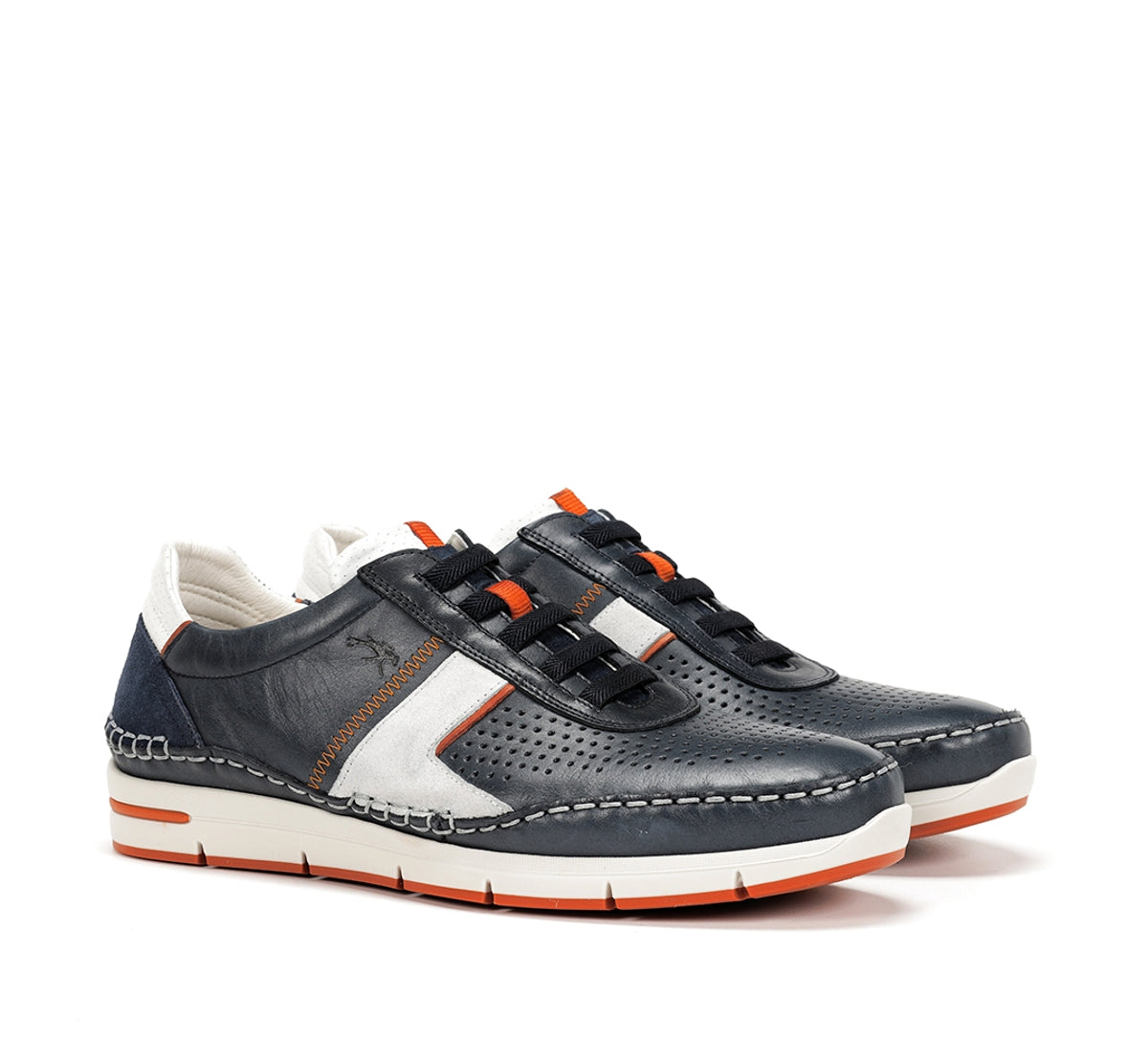 Fluchos Yannic F1443 baskets homme bleu lacets