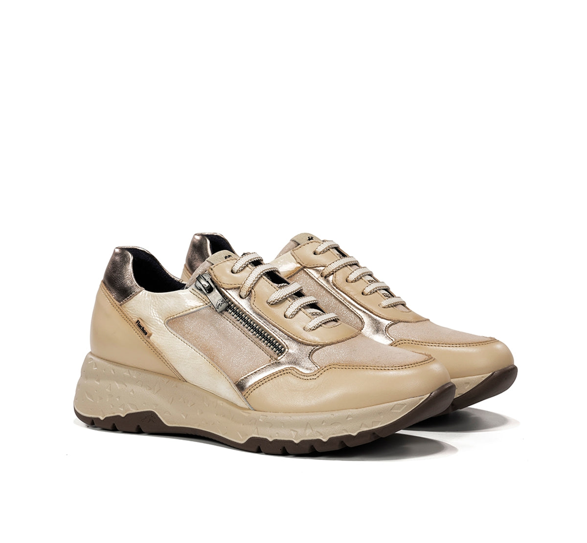 Fluchos Nexus F2308 Basket Blanche Cuir Femme