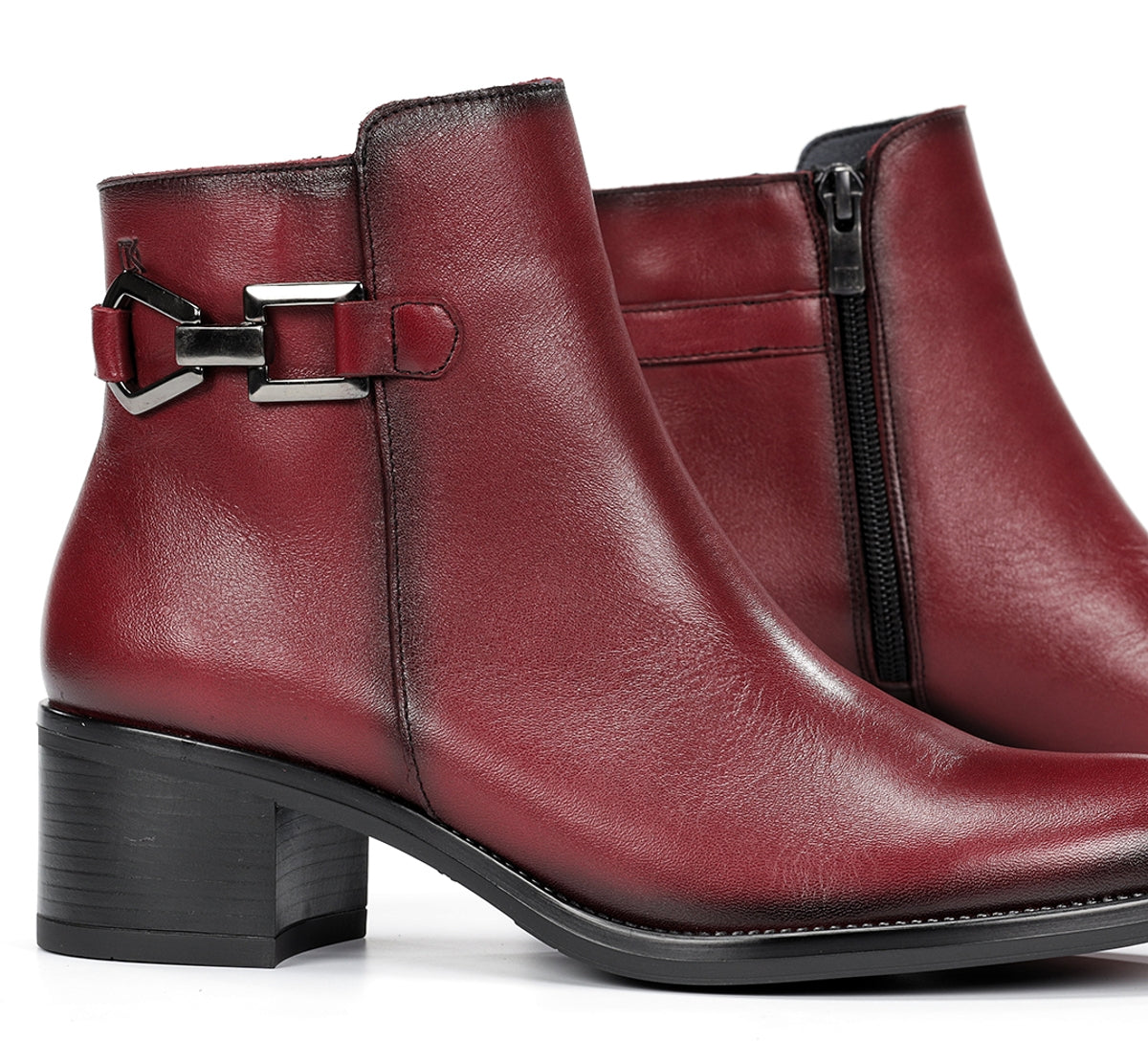 Dorking Chiara D9347 bottines femme rouge
