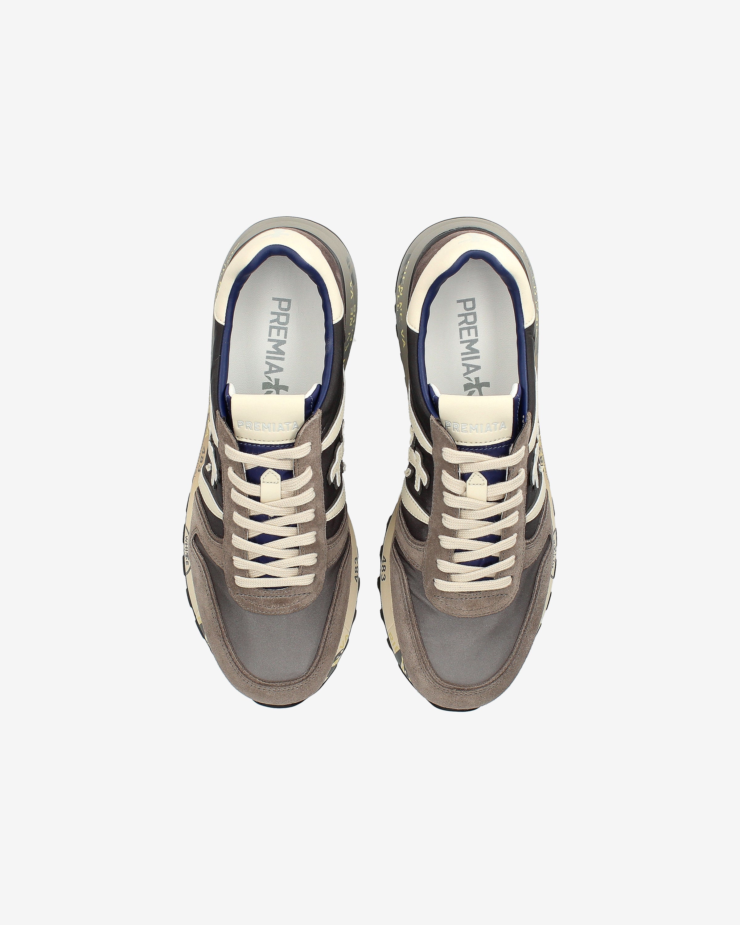 Premiata Lander 6906 Sneaker taupe homme pointure 42 daim