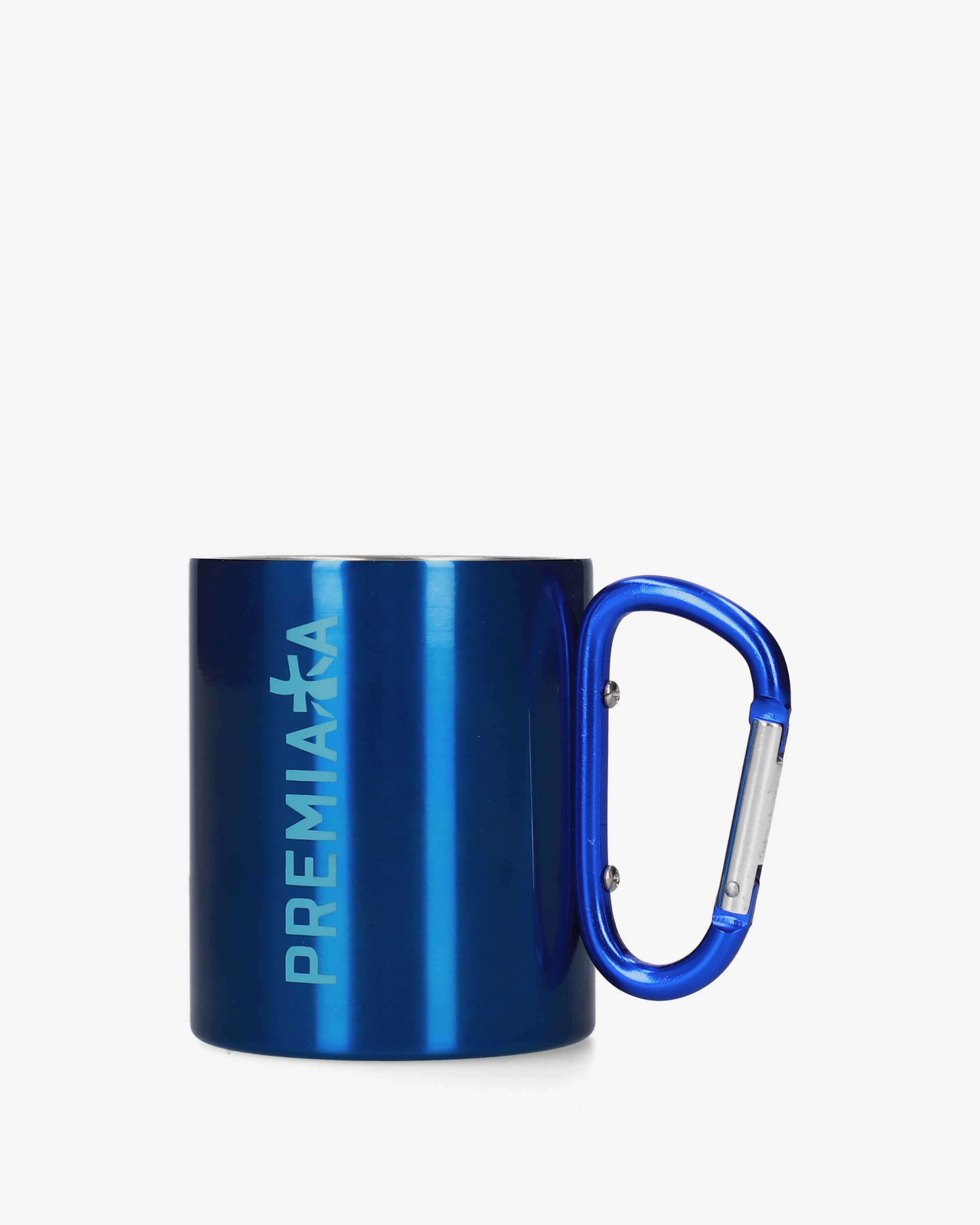 Premiata Mug mousqueton bleu inox carabiner