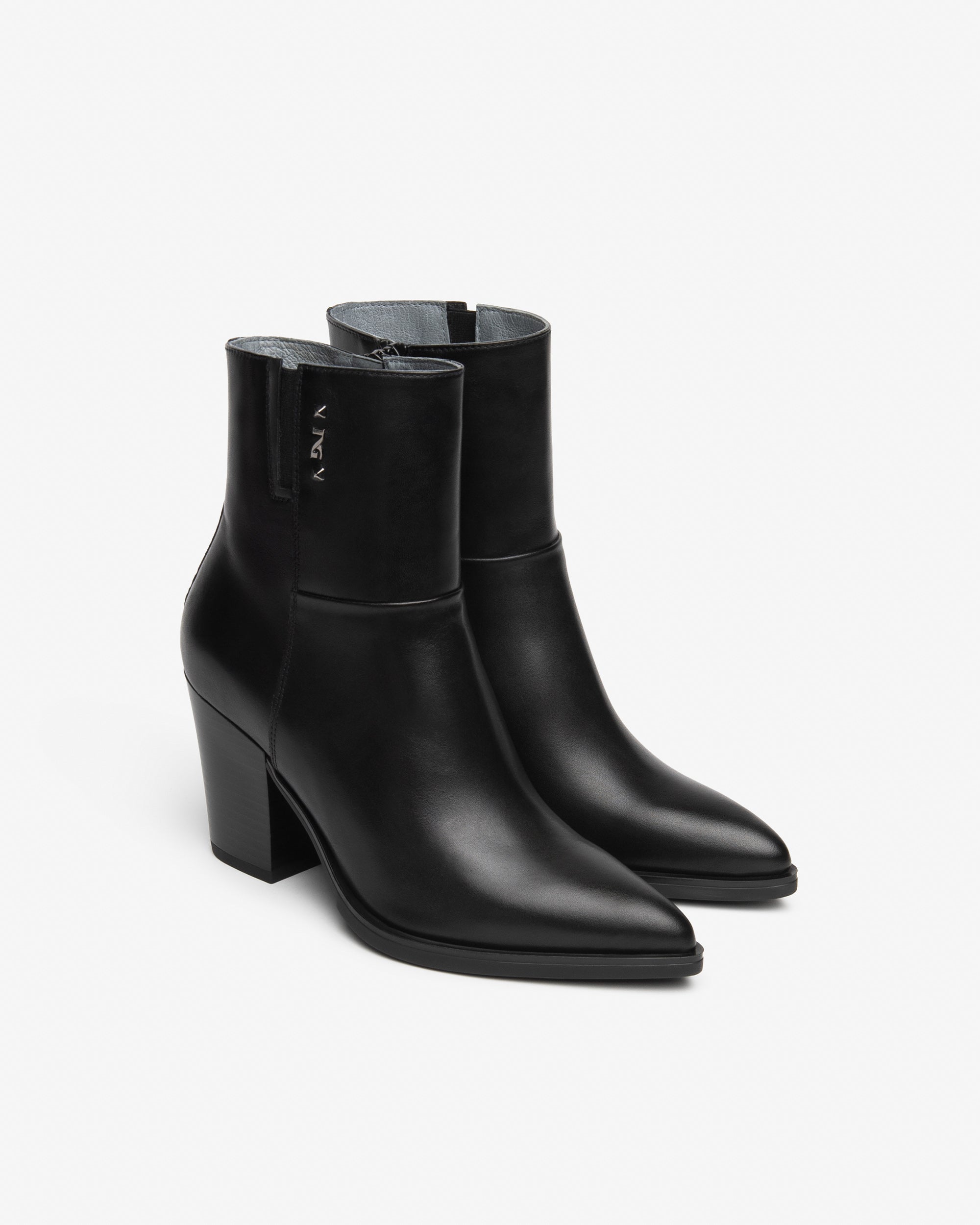 Nero Giardini Ankle Booties bottines cuir talon 8 cm