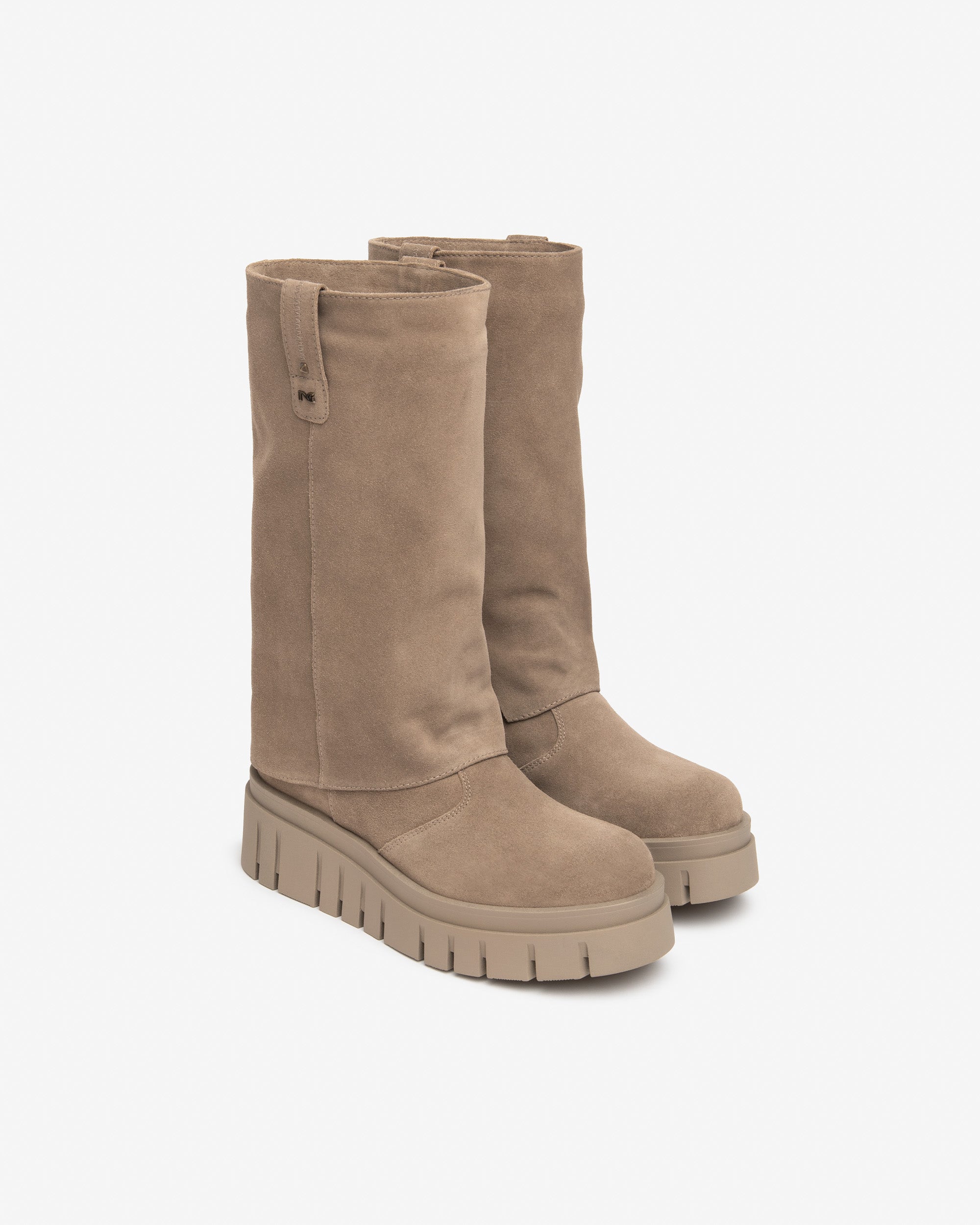 Nero Giardini Boots bottes daim femme plateforme