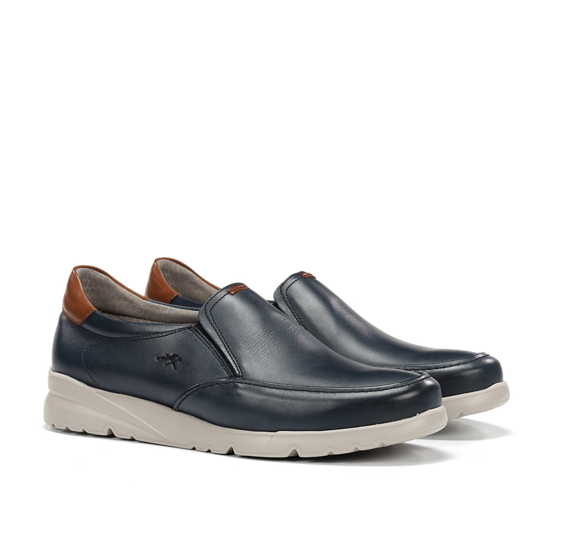 Fluchos Daryl F1458 Slip On Bleu Sans Lacets