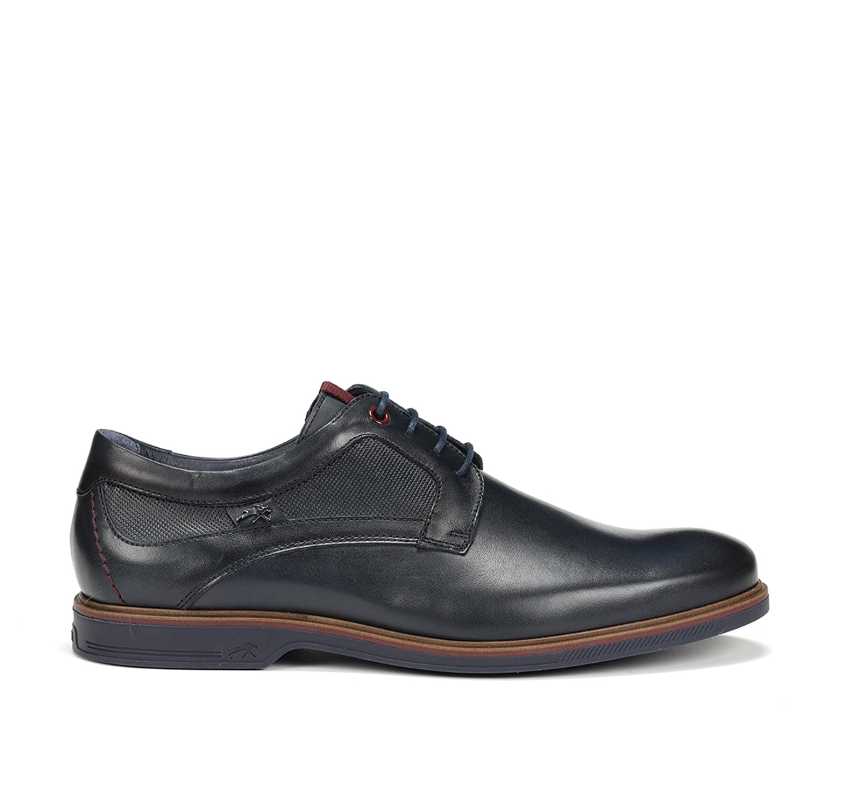 Fluchos Tristan F1857 chaussure bleu cuir homme