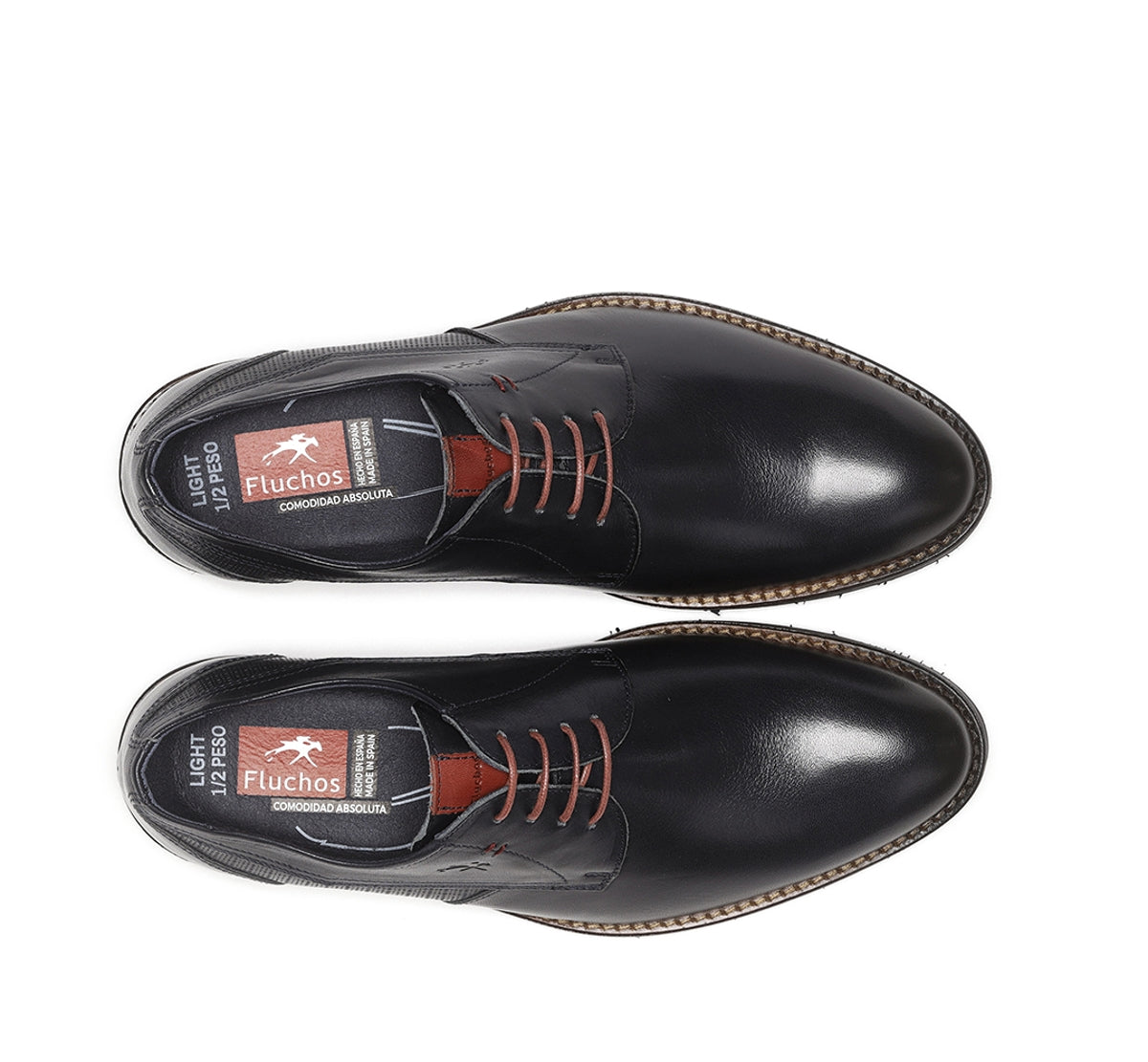 Fluchos Olimpo F0137 Chaussure Homme Bleu Léger