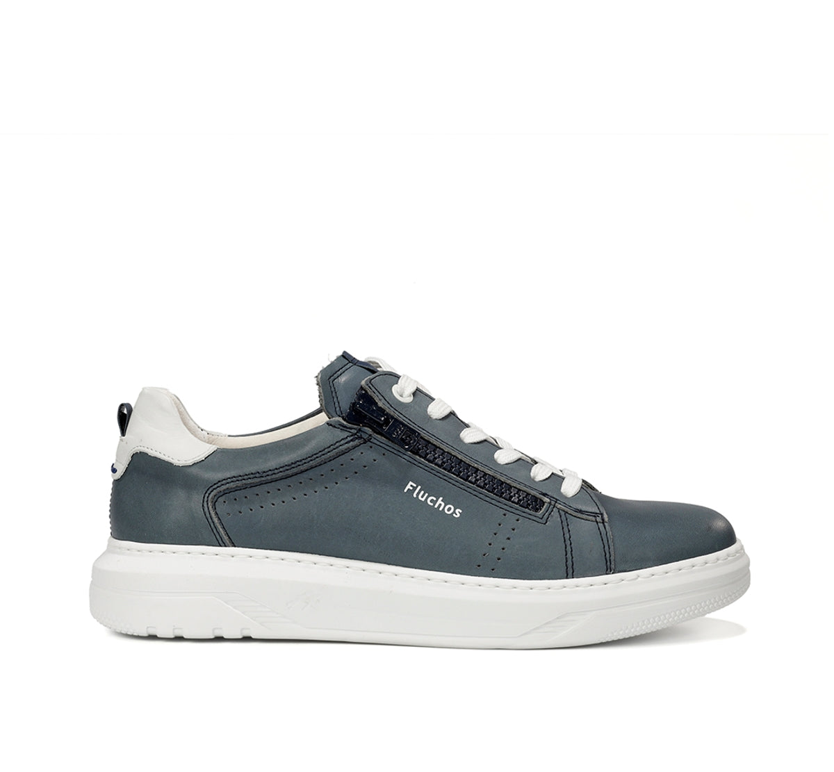 Fluchos Boston F1969 baskets homme bleu confort léger
