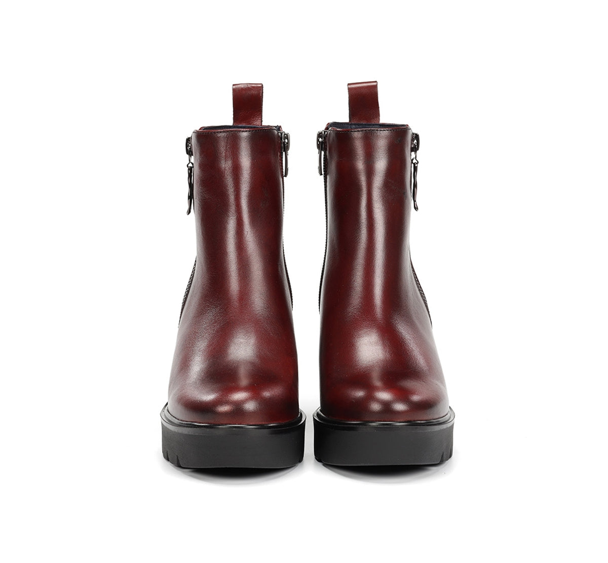 Dorking by Fluchos Alert D9562 bottines bordeaux talon