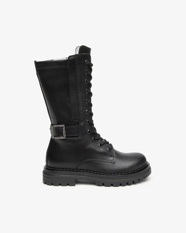 Nero Giardini Boots Bottes Cuir Fille Ado Pointure 34