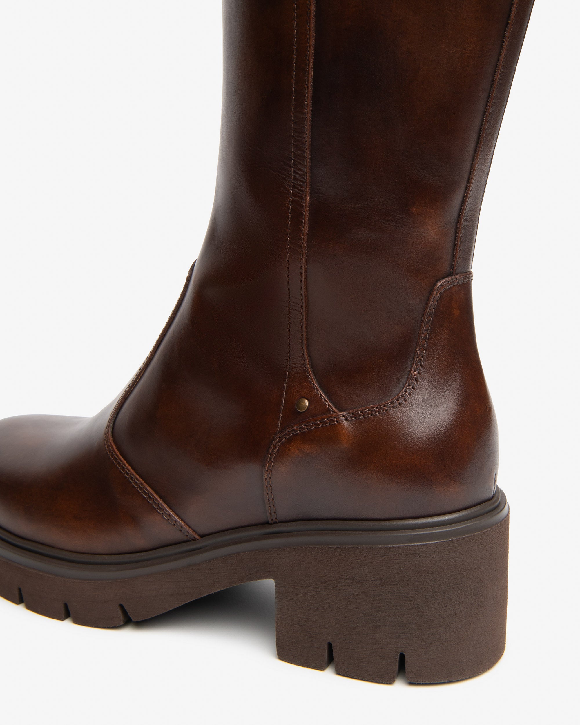 Nero Giardini Boots bottes cuir femme talon 60 mm