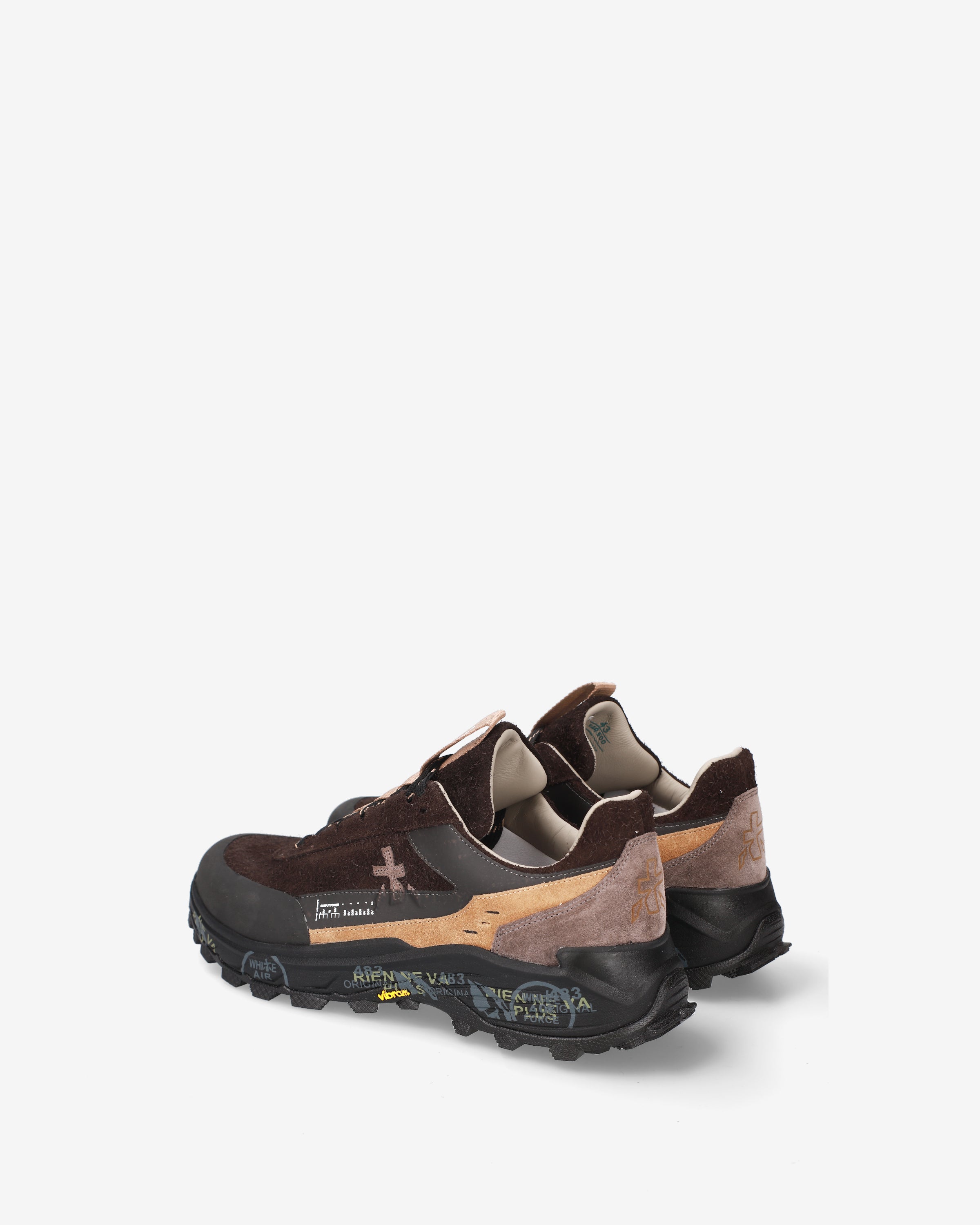 Premiata Devin 500 sneakers homme marron Vibram