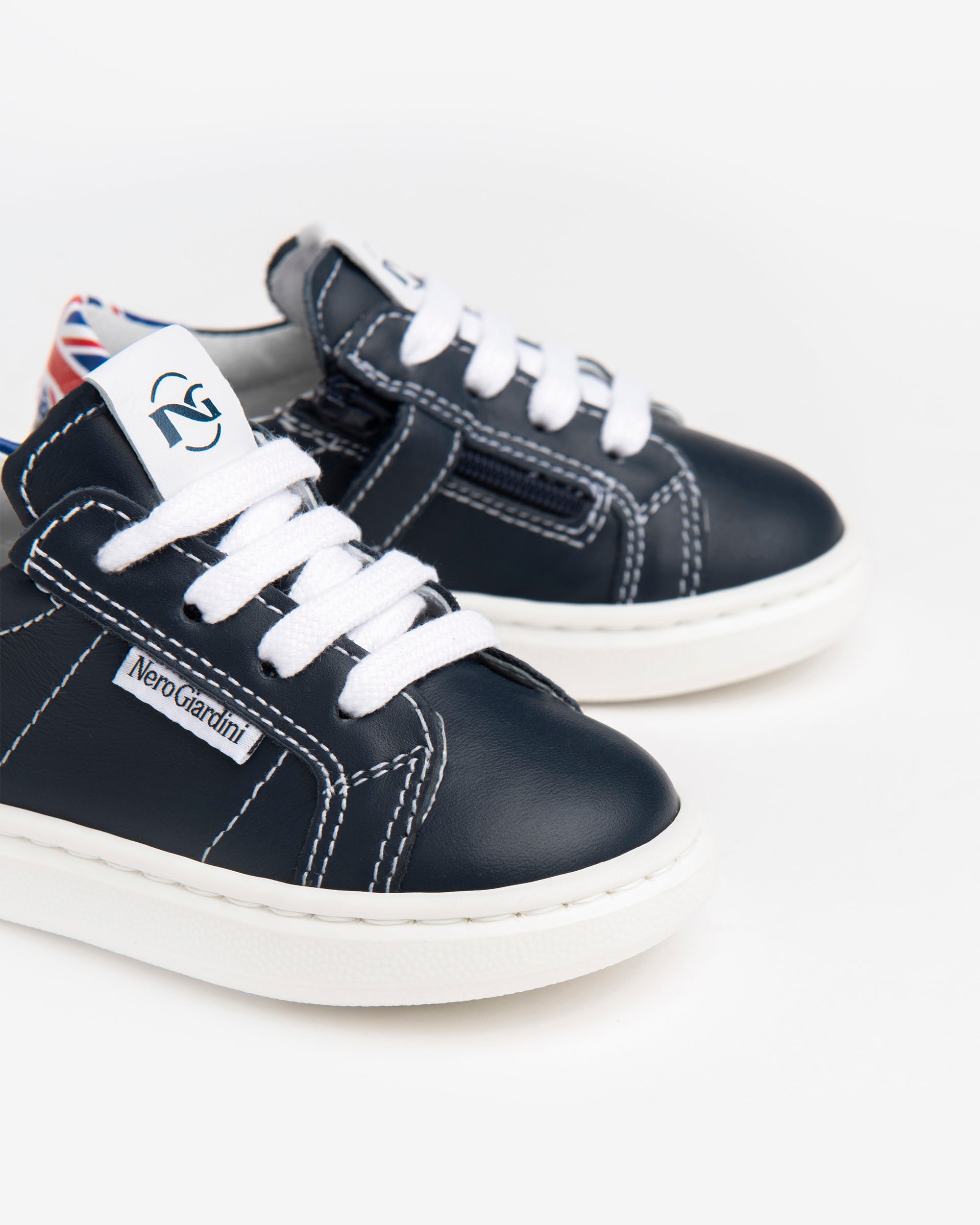 Nero Giardini Sneakers baskets cuir bébé garçon
