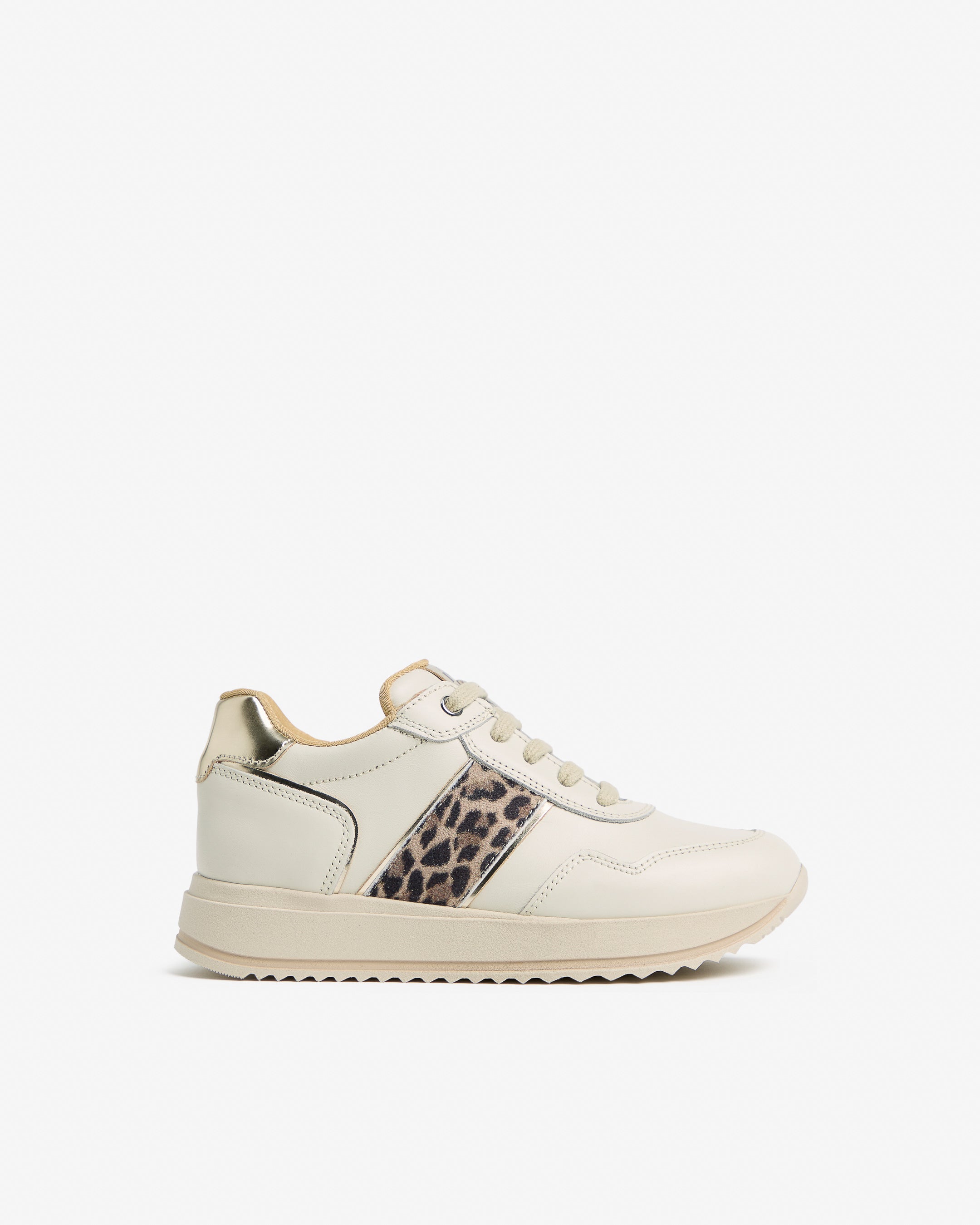 Nero Giardini Sneakers baskets cuir ado fille tissu