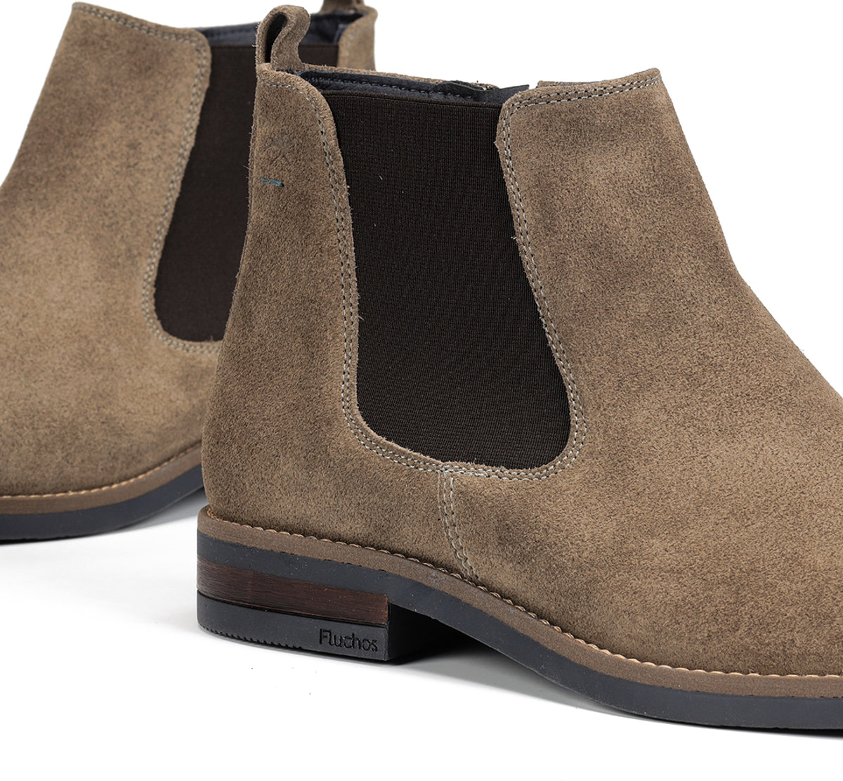 Fluchos Theo F1690 bottines homme taupe cuir