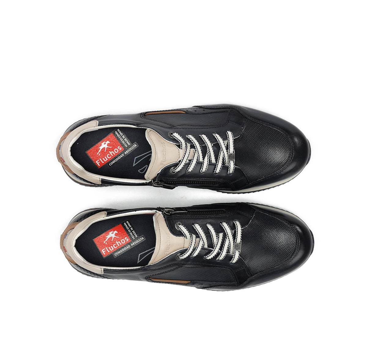 Fluchos Samir F2187 baskets bleu homme