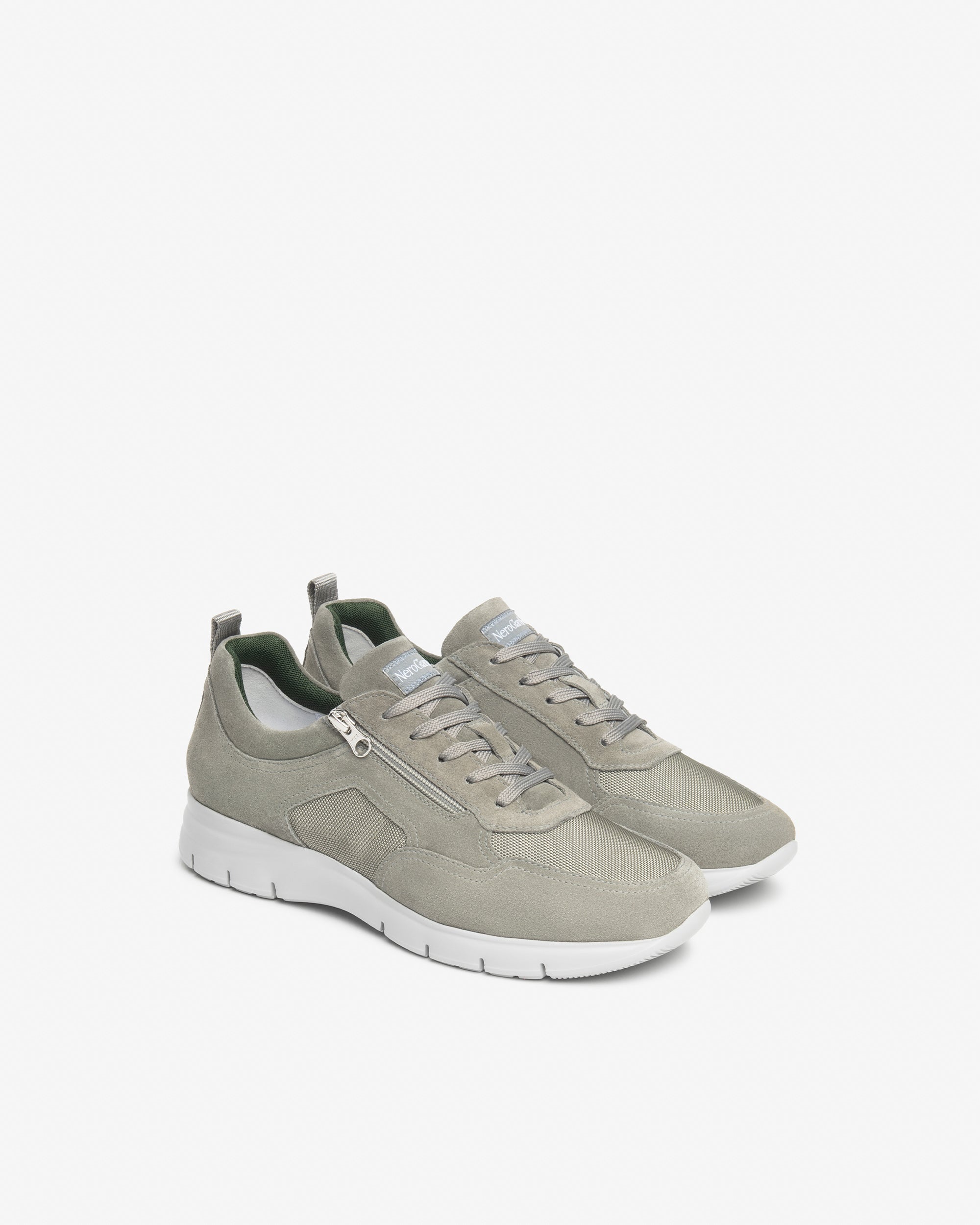 Nero Giardini Sneakers baskets daim toile homme