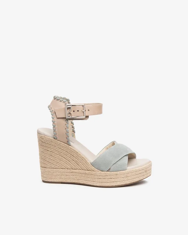 Nero Giardini Sandals sandales compensées femme daim