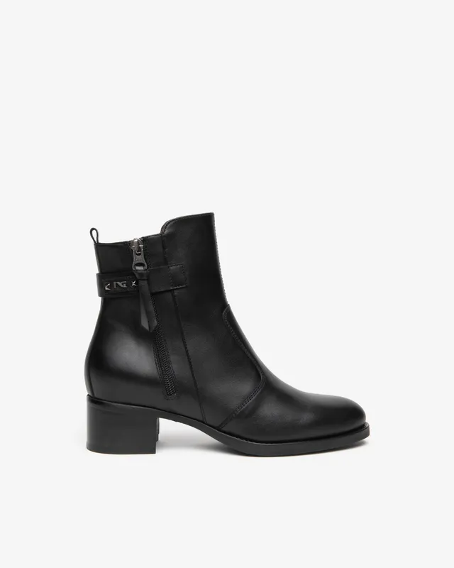Nero Giardini Ankle Boots bottines cuir femme talon 40mm