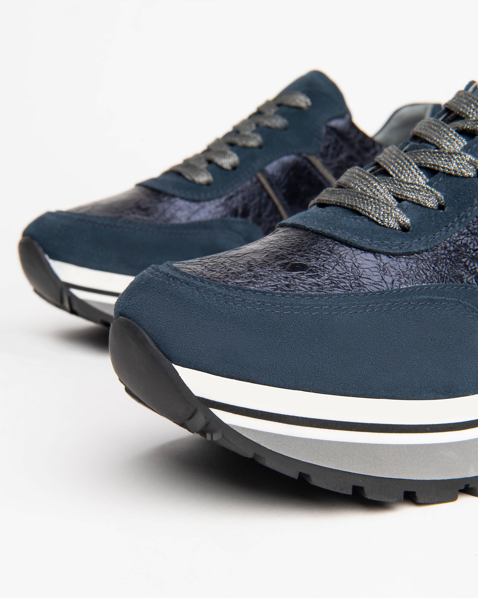 Nero Giardini Sneakers Baskets Cuir Femme Confort