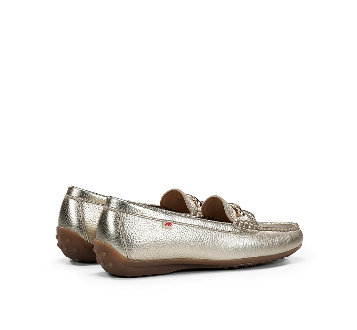Fluchos Bruni F2156 mocassins doré femme cuir