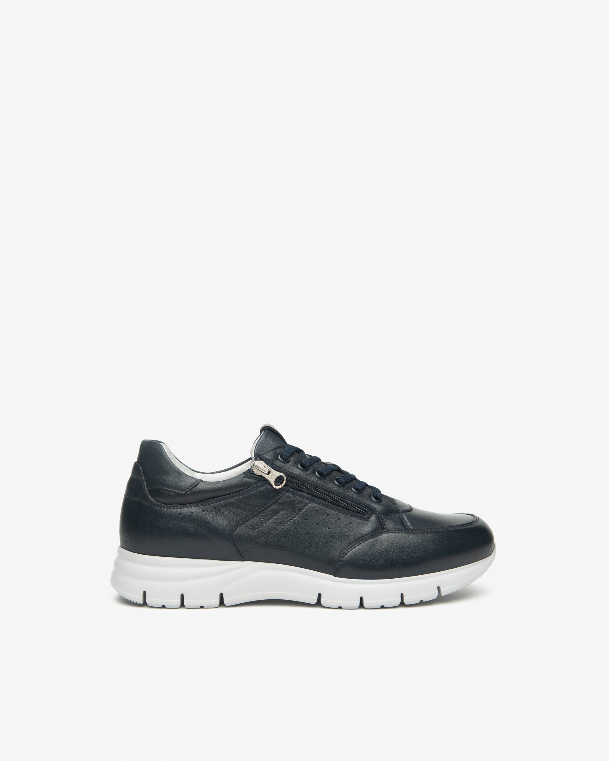 Nero Giardini Sneakers baskets cuir homme memory