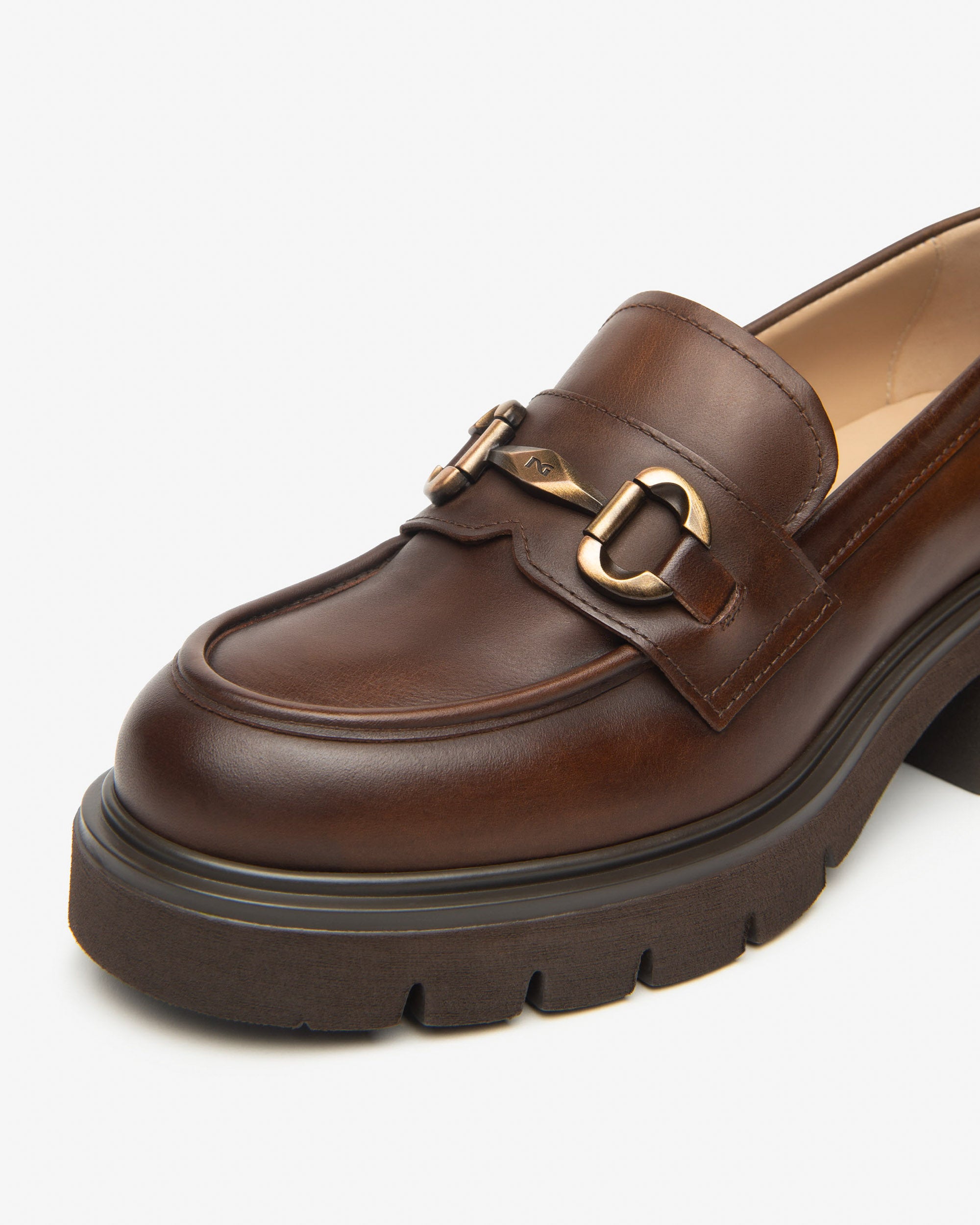 Nero Giardini Loafers mocassins cuir boucle 60 mm