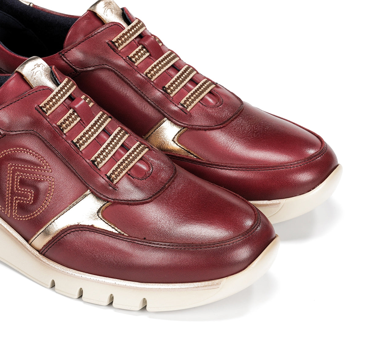 Fluchos Union F2074 baskets rouge femme large