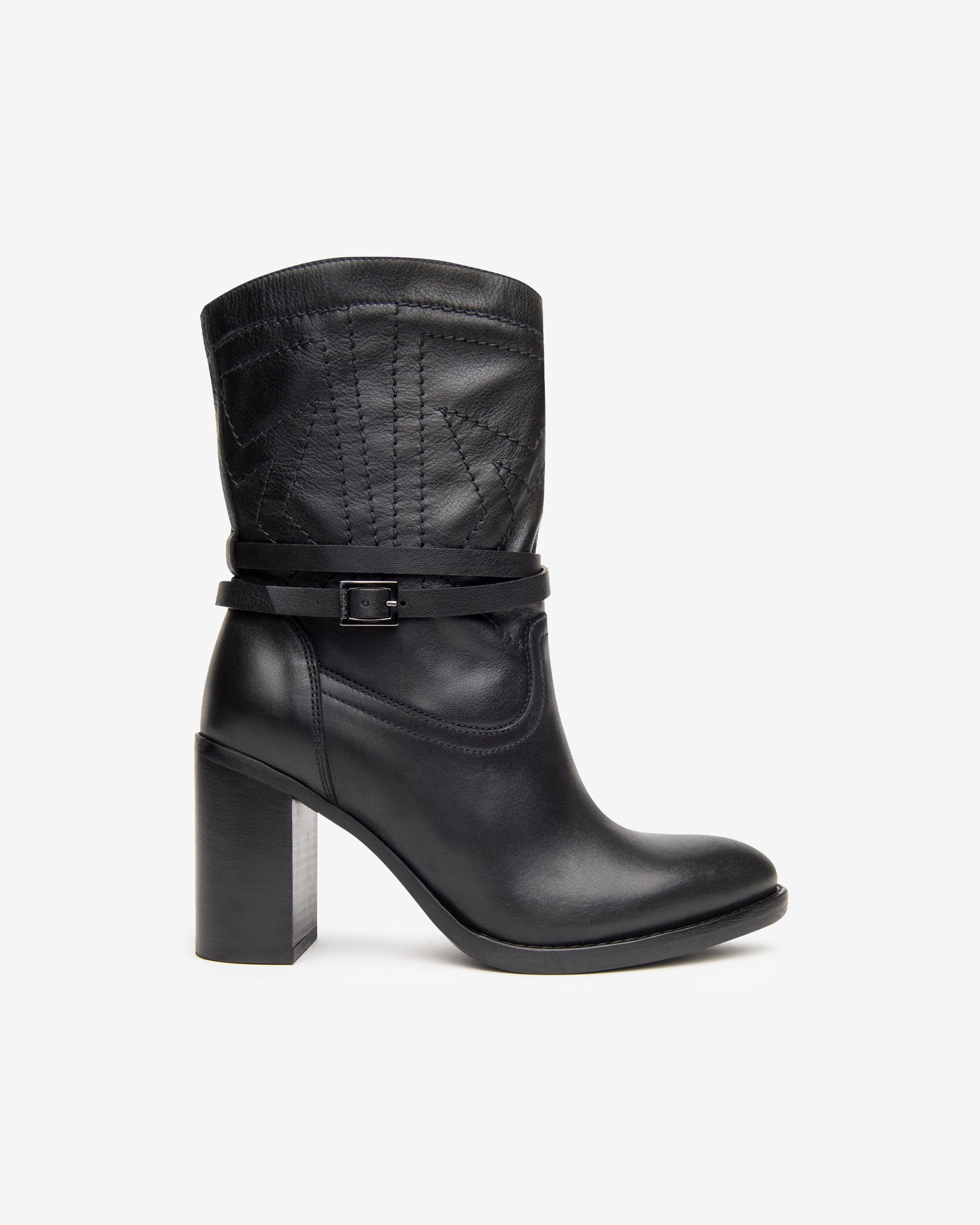 Nero Giardini Ankle Boots santiag cuir femme talon 8,5 cm