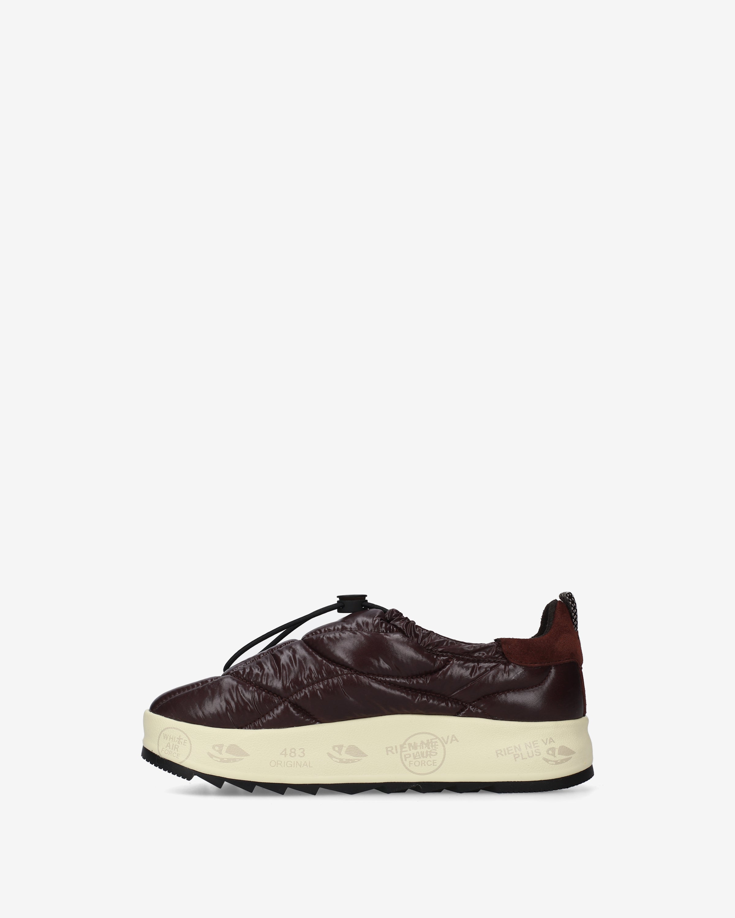 Premiata Puffyd 8681 sneakers femme bordeaux plateforme