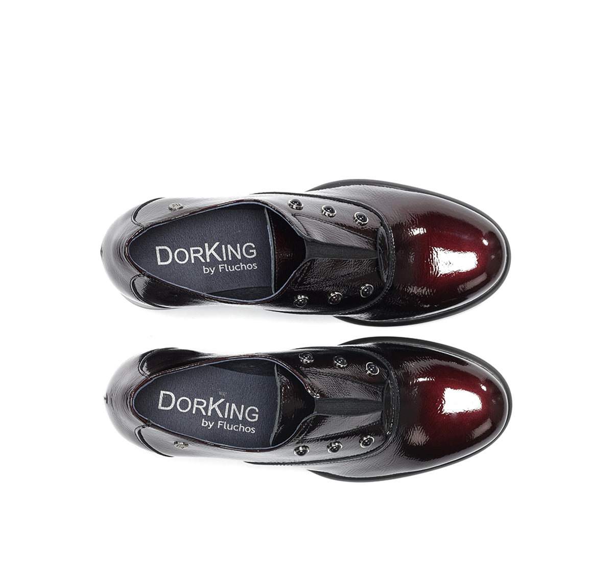 Fluchos Dorking Macy D9376 chaussures bordeaux talon