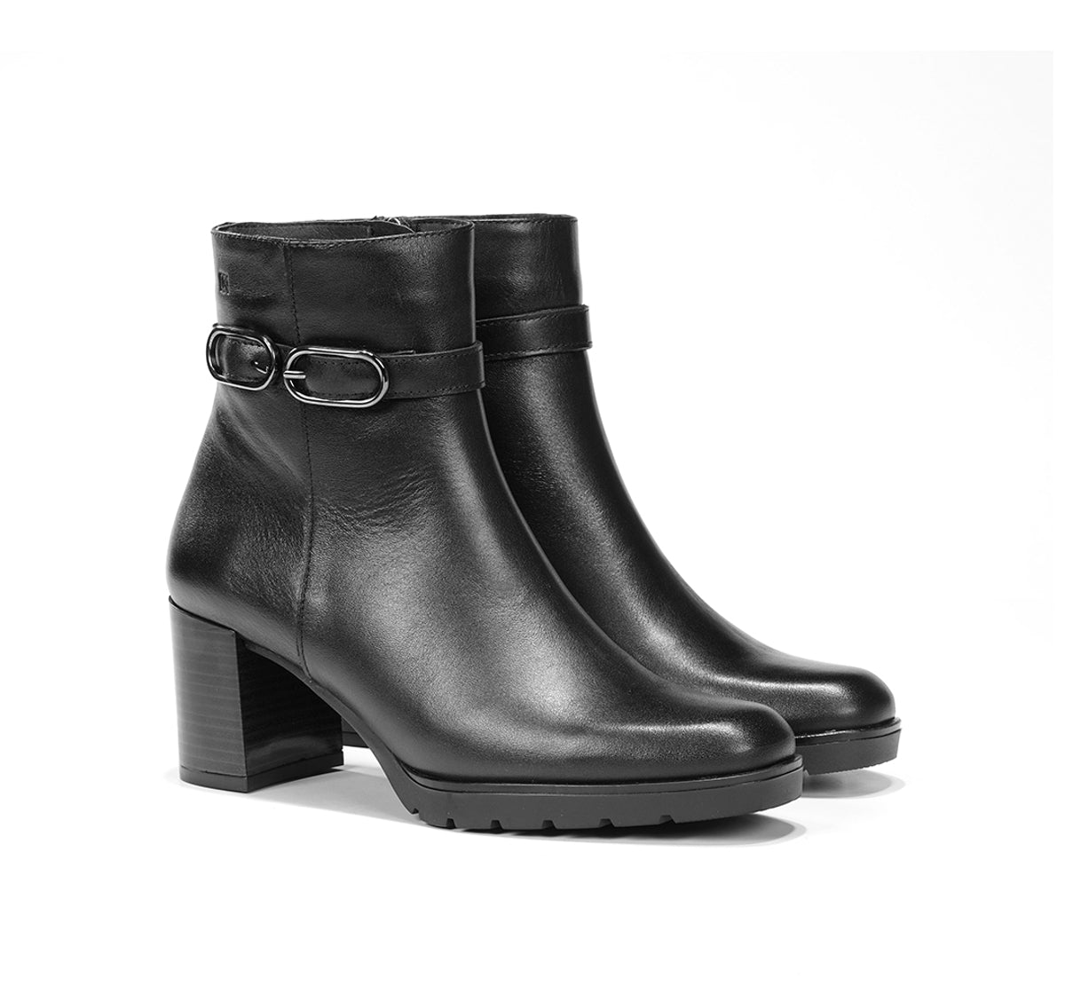 Dorking Sesma D9809 bottines femme noires talon haut