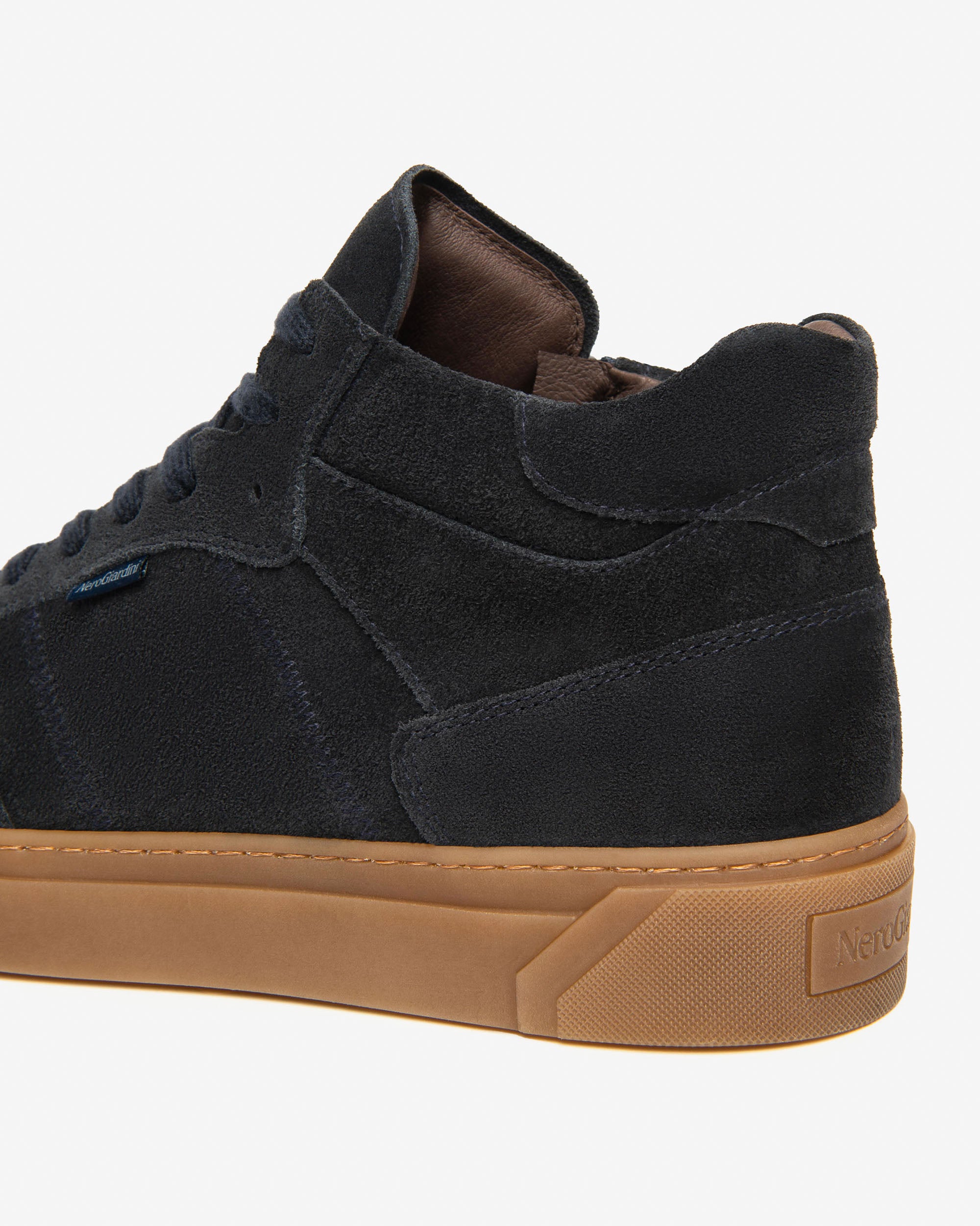 Nero Giardini Sneakers basket homme montante daim