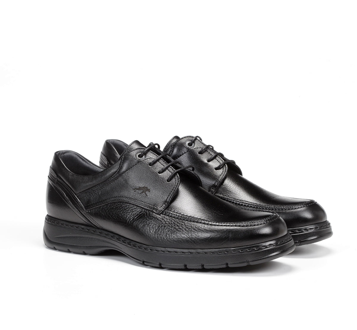 Fluchos Crono 9142 chaussures noir homme confort