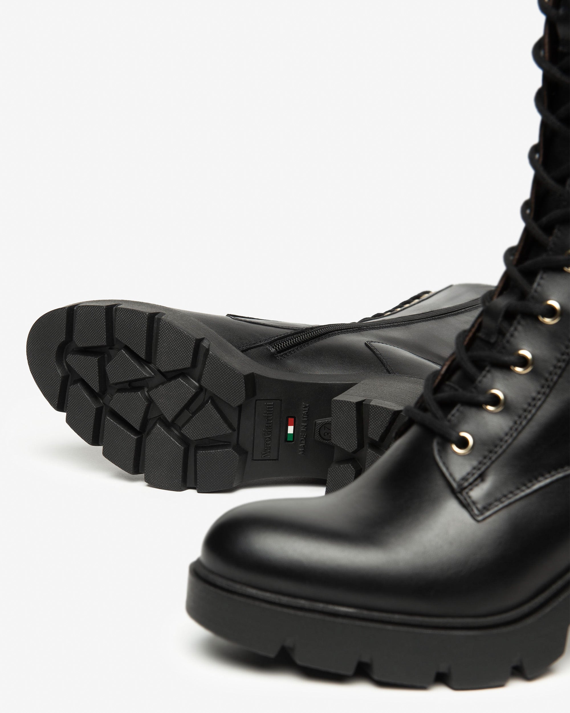 Nero Giardini Boots bottes cuir femme 38